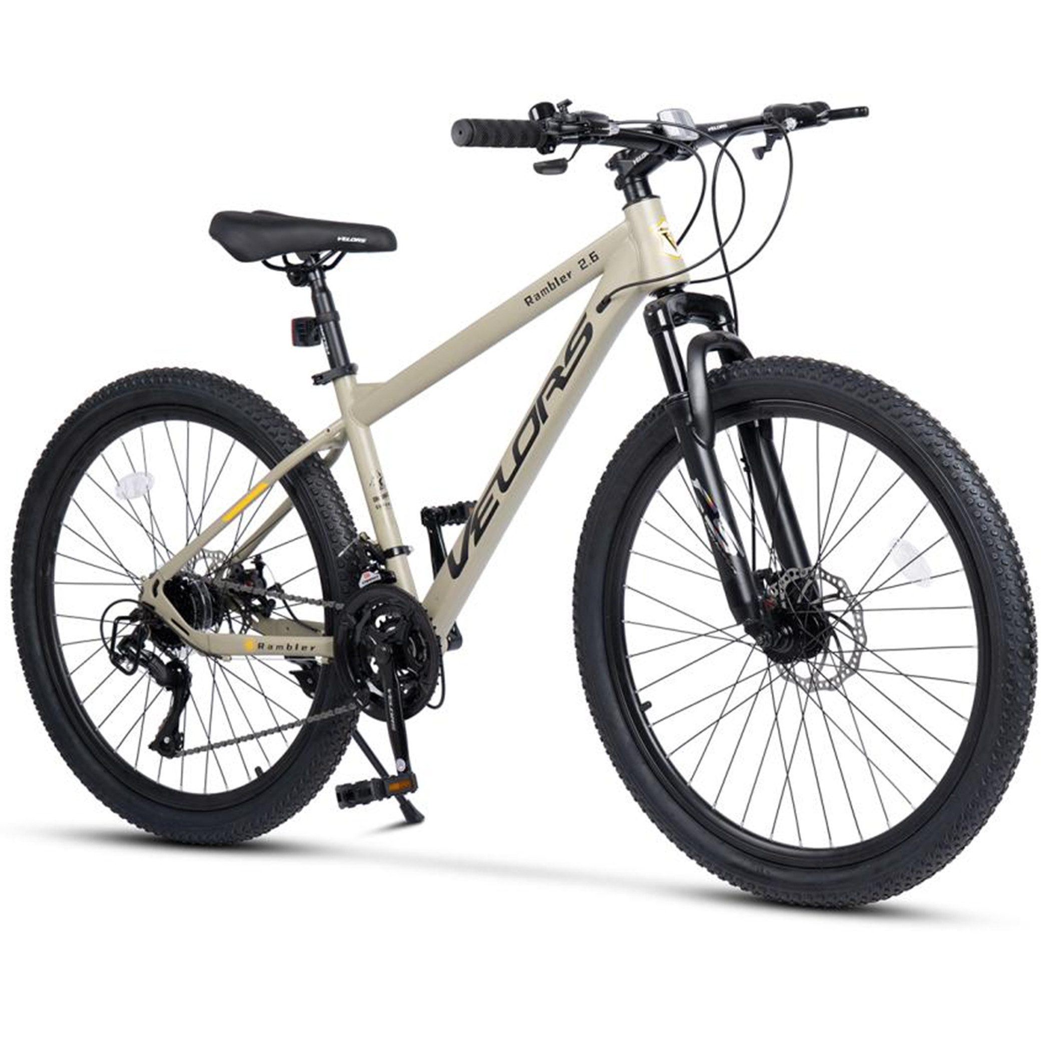 Velors Mountainbike 26 Zoll Fahrrad für Herren Damen, Mädchen und Jungen, 21 Gang, Kettenschaltung, Hochwertiger Rahmen, Jugendfahrrad MTB Hardtail Fahrrad Bike