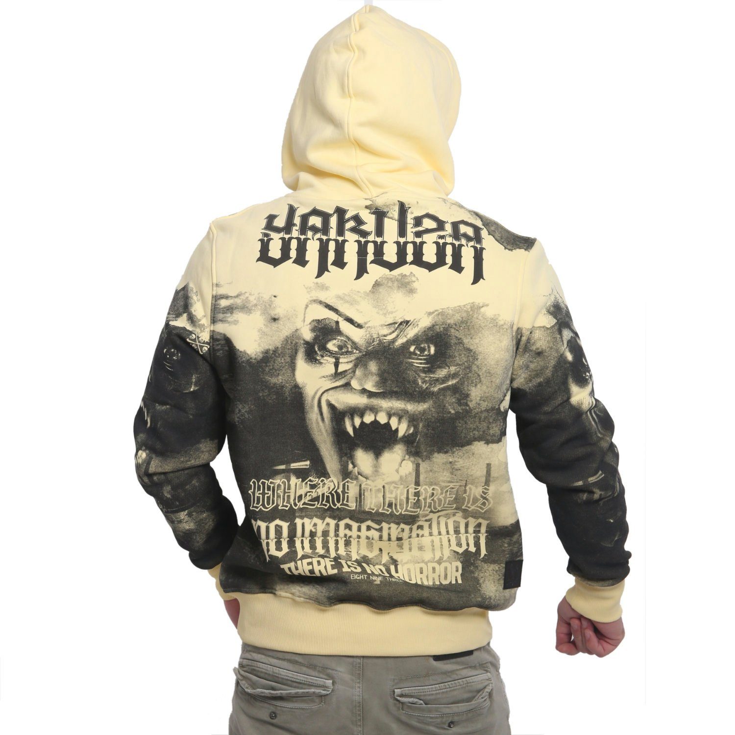 YAKUZA Hoodie Horror Allover günstig online kaufen