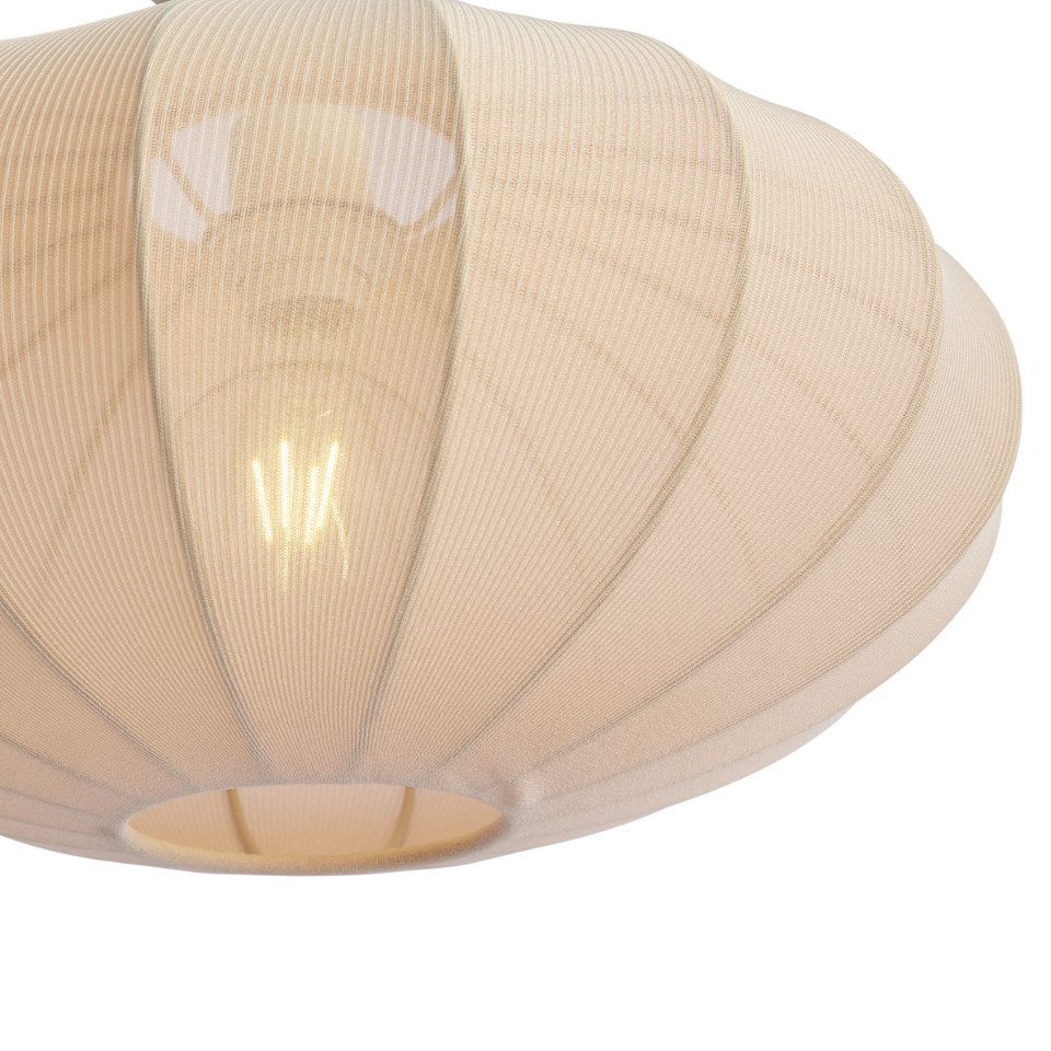 Qazqa Stehlampe Bida, ohne Leuchtmittel, E27, Beige, Japandi, Stahl, 1-flam günstig online kaufen