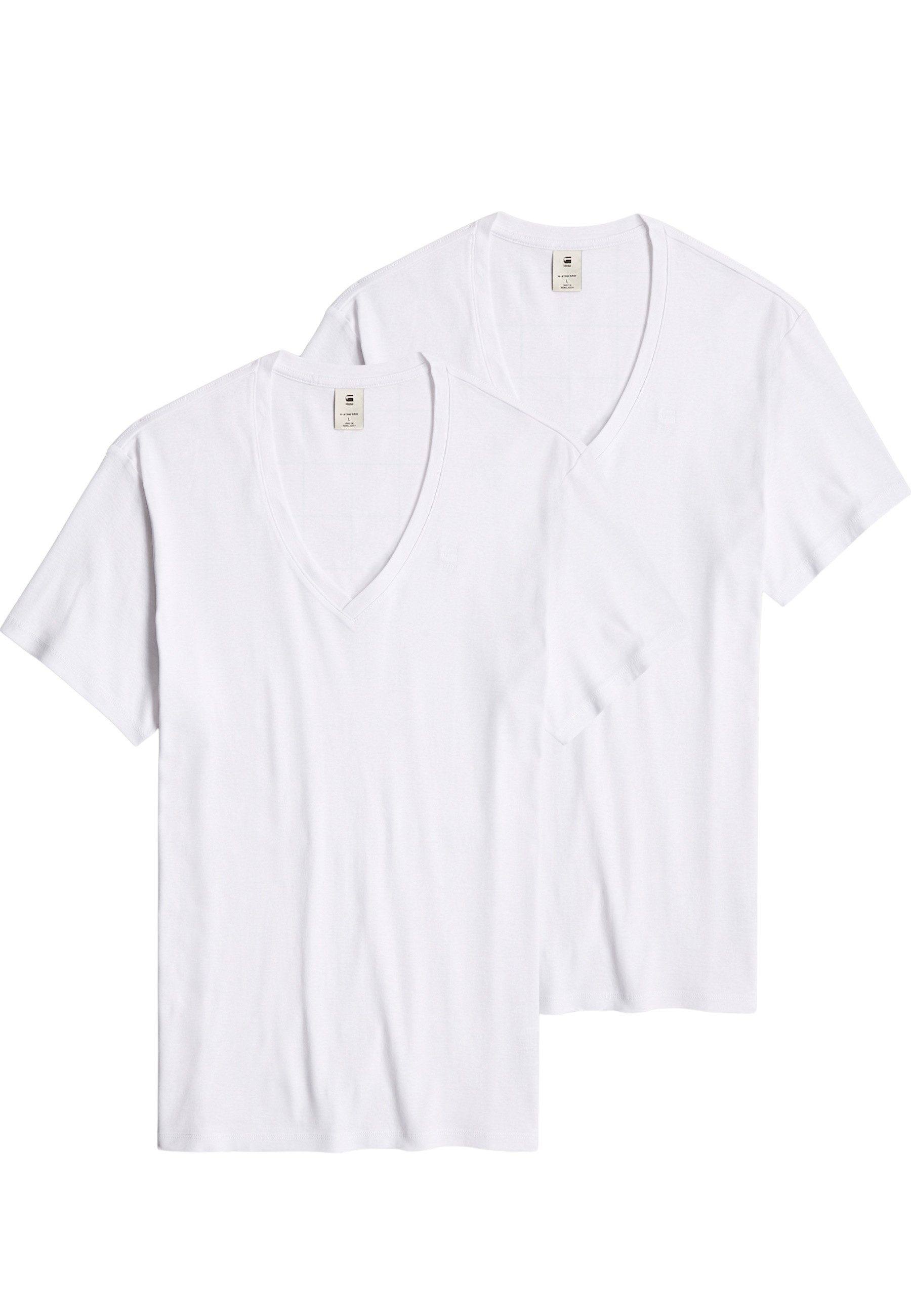 G-STAR T-Shirt T-Shirt BASE Kurzarmshirt 2er günstig online kaufen