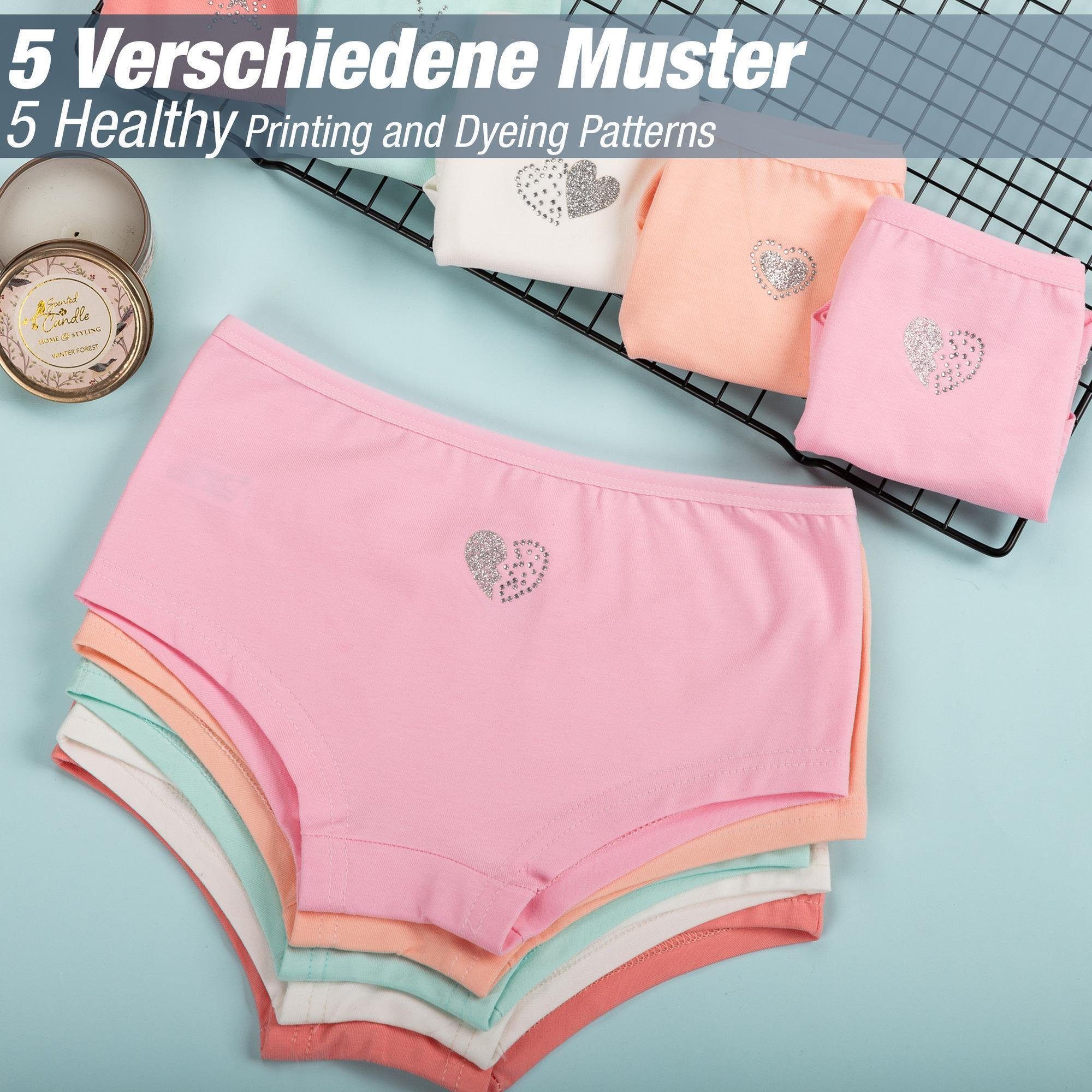 LOREZA Panty 10er Set Mädchen Pantys - Strass - Mehrfarbig (Spar-Packung, 10-St) – Bild 2 von 5