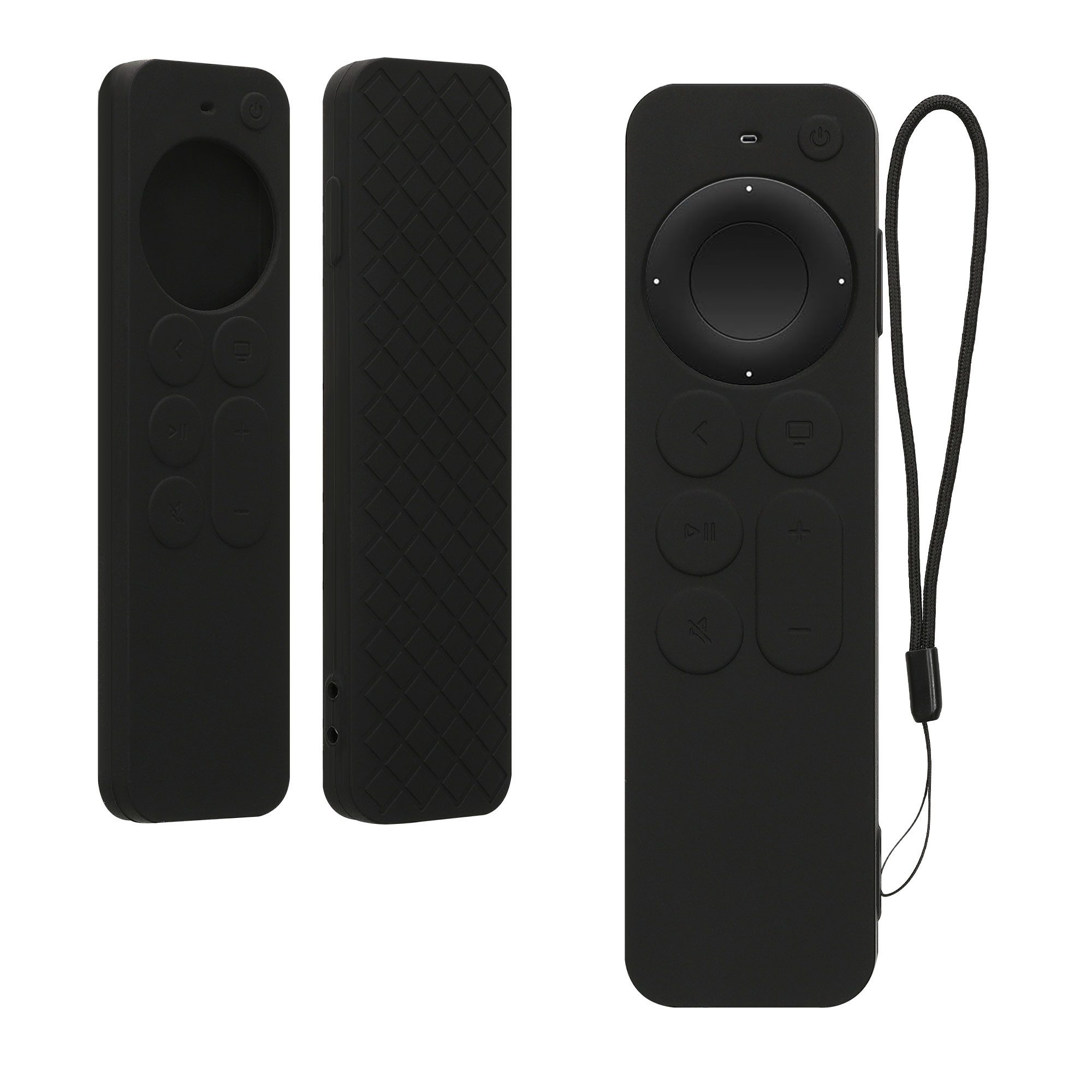 kwmobile Siri Remote 3rd / 2nd Gen Hülle Universal-Fernbedienung (Fernbedienung Silikon Case)