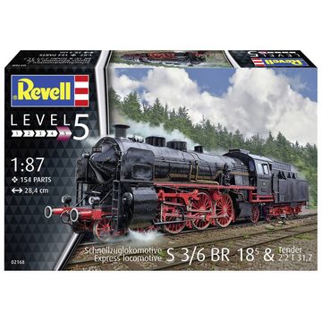 Revell® Modellbausatz 1:87 Schnellzuglokomotive mit Tender