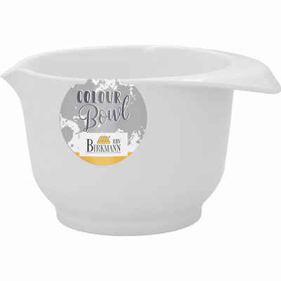 Birkmann Rührschüssel Colour Bowl Weiß 500 ml, Kunststoff