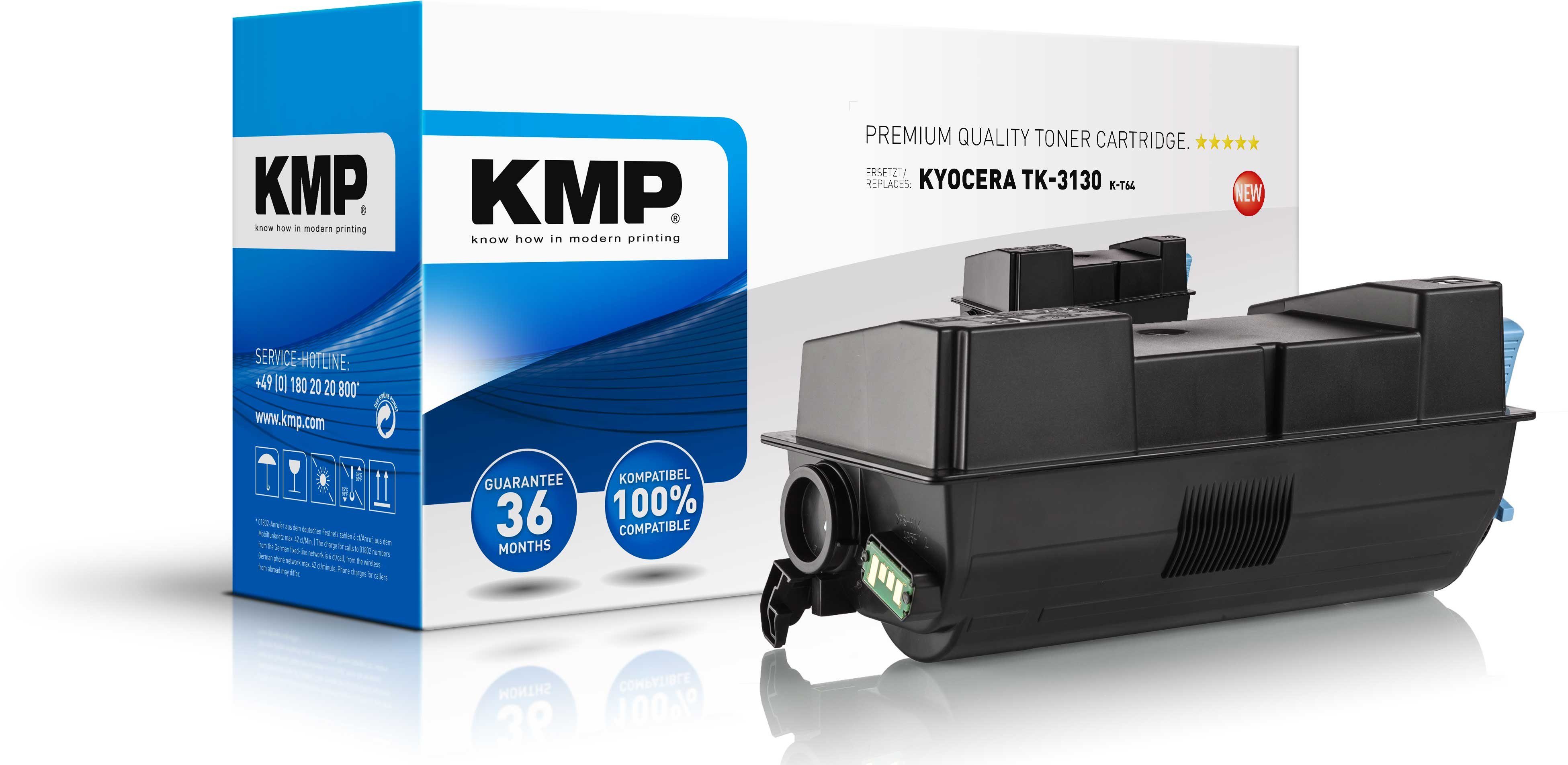 ERSETZT - Toner Kyocera TK-3130 KMP Tonerkartusche black, K-T64 (1-St) 1