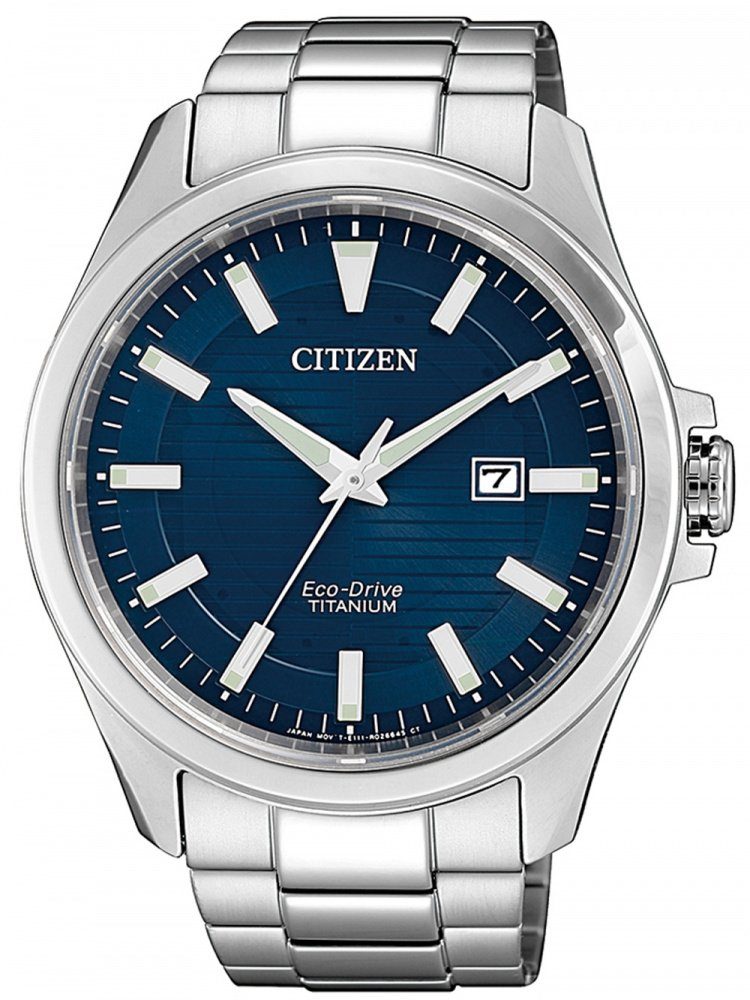 Citizen Quarzuhr »Citizen BM747084L EcoDrive Titanium Herren 43mm