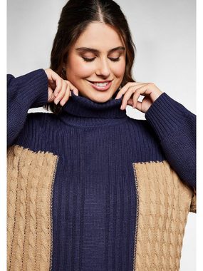 Sheego Rollkragenpullover Große Größen mit verschiedenen Strickarten