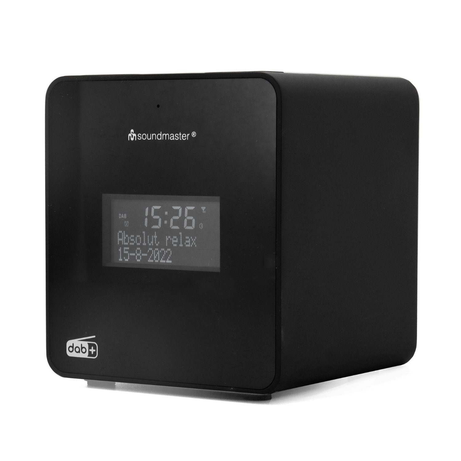 Soundmaster UR109SW Radiowecker Wecker DAB+ UKW AUX-IN USB Laden Aufnahmefunktion Uhrenradio (Wecker, eigene Töne, Radiowecker, Uhrenradio, DAB+, automatische Zeit)