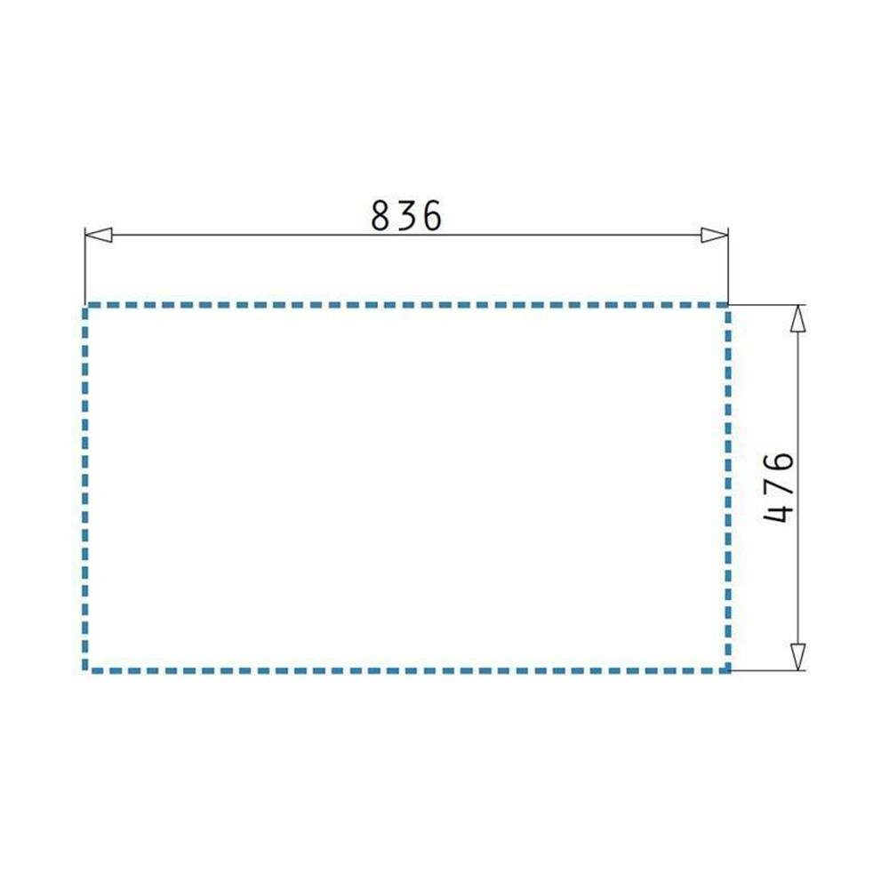 Granitspüle D, Pyramis cm B Pyramis Siroko (86x50) Fibertek 1 weiss 1 86/50 Einbauspüle