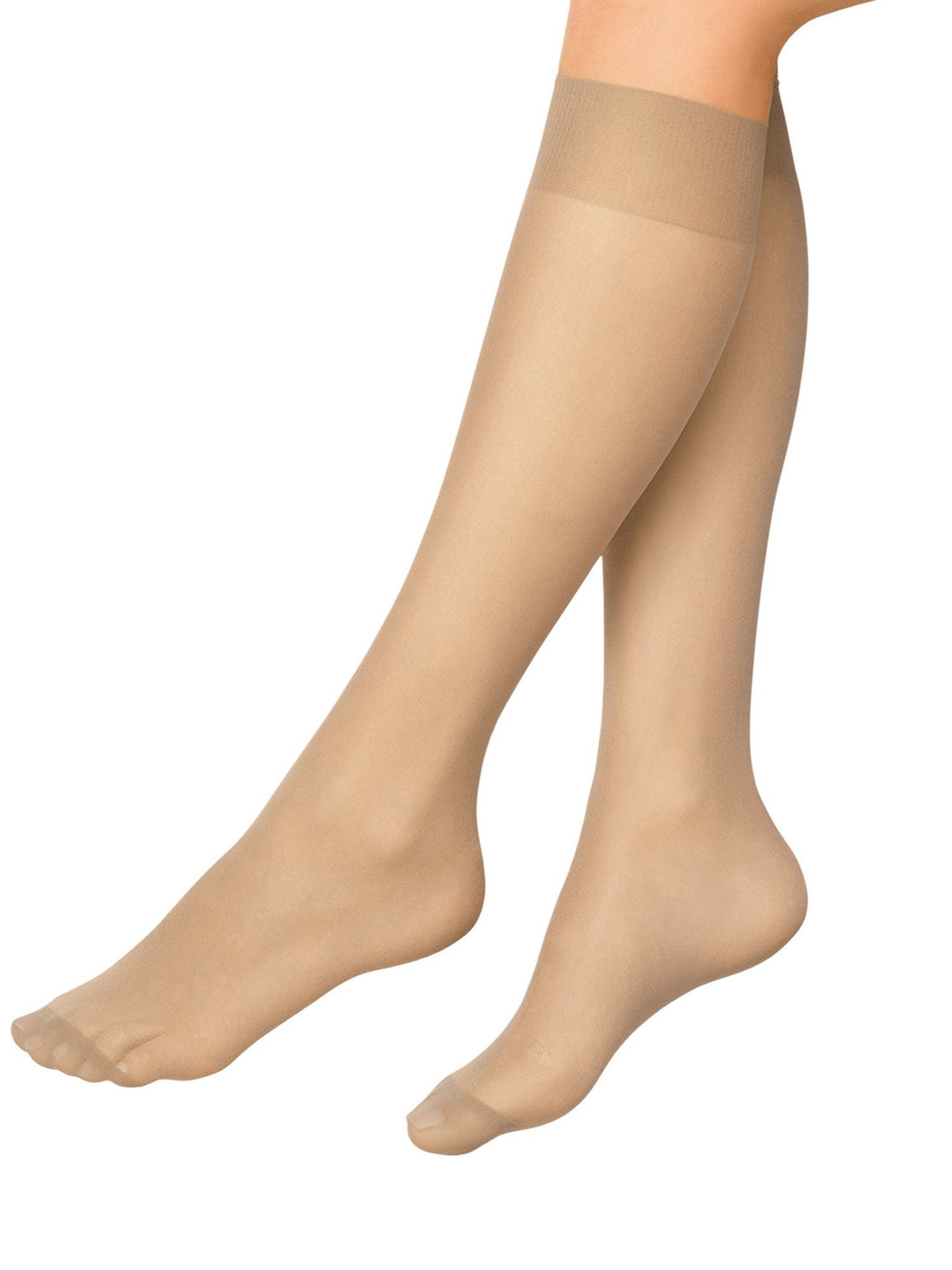 Nur Die Kniestrümpfe 30 DEN Damen (1er/3er/6er/9er Pack, 3-Paar) Knie-strüm günstig online kaufen