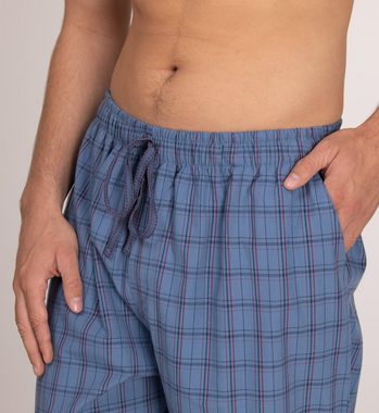 LuukFeel Schlafhose LuukFeel - Herren Webhose Freizeithose aus 100% Bio Baumwolle