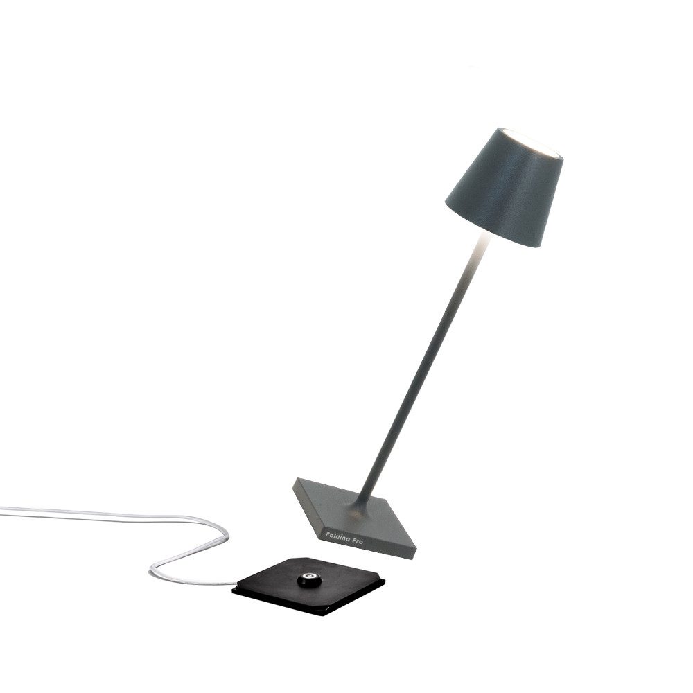 Zafferano LED Tischleuchte Poldina Micro Pro, LED fest integriert, Warmweiß, Neutralweiß, Kaltweiß
