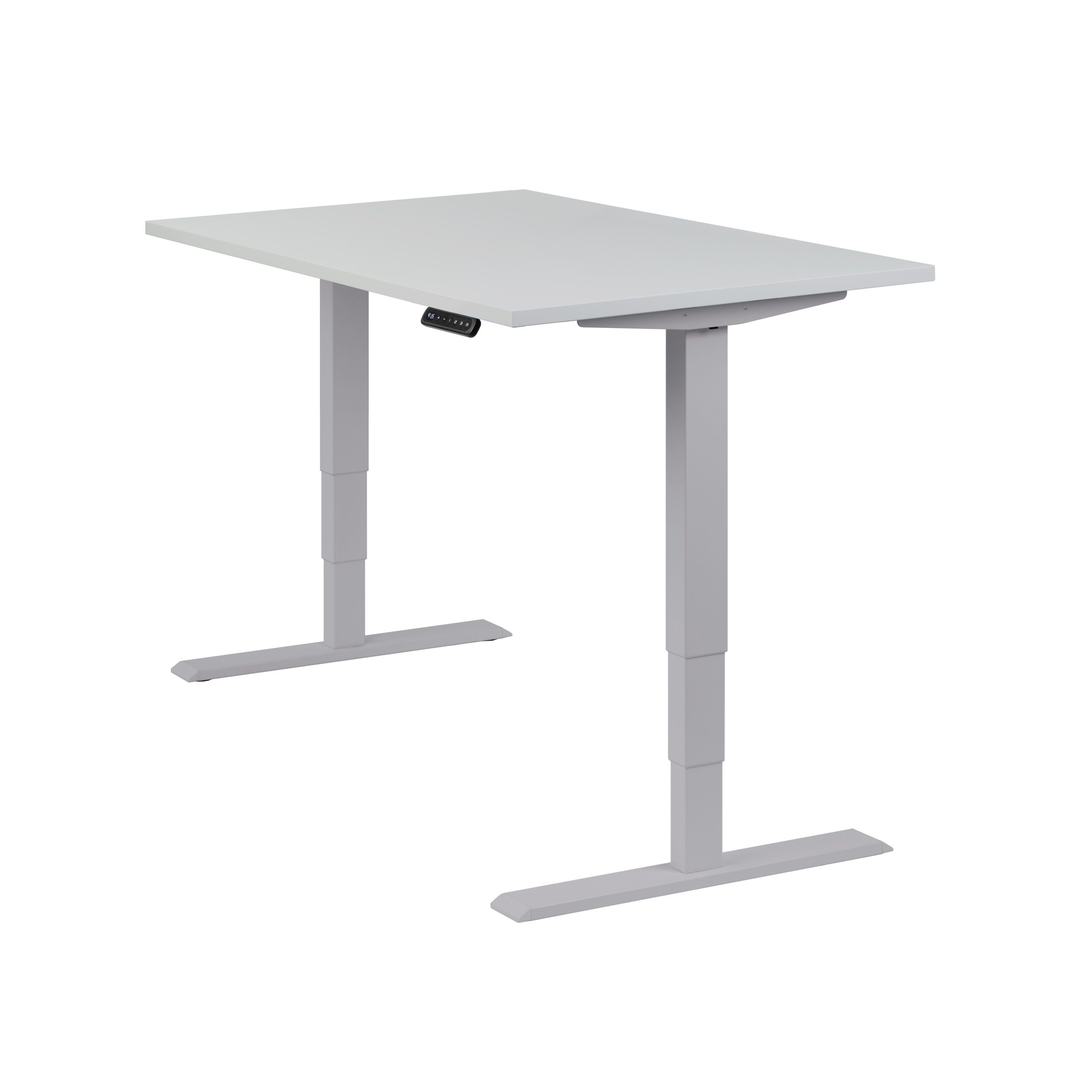 boho office® Schreibtisch Homedesk, Silber elektrisch günstig online kaufen