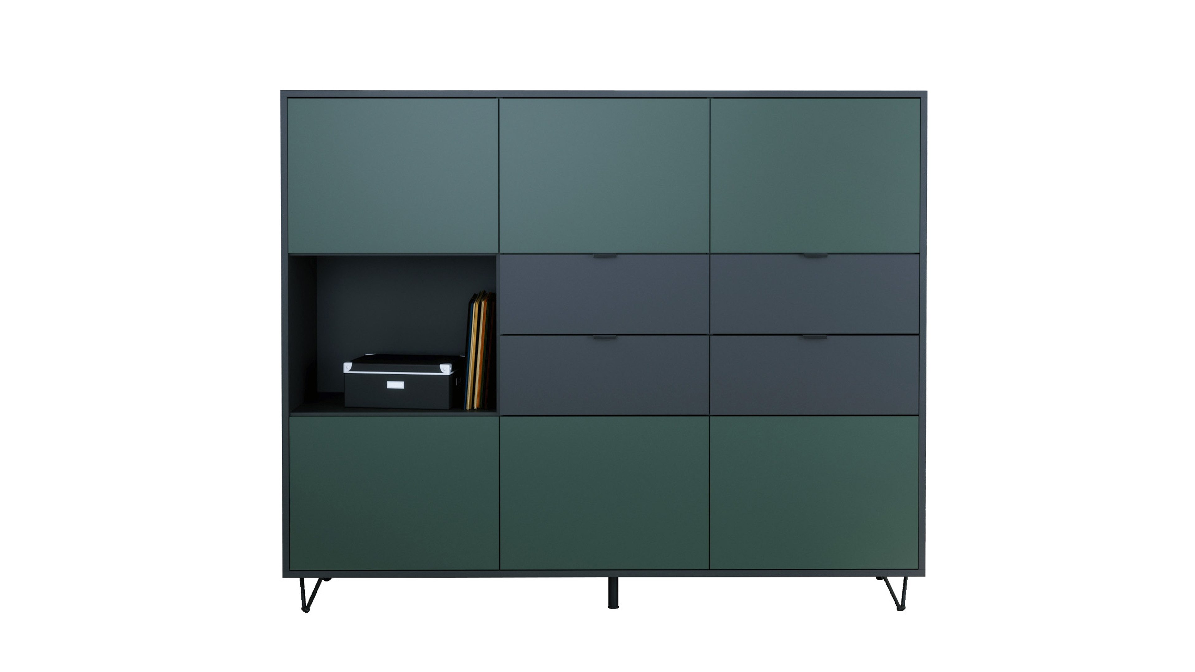 Vladon Highboard Marino (Highboard mit 6 günstig online kaufen