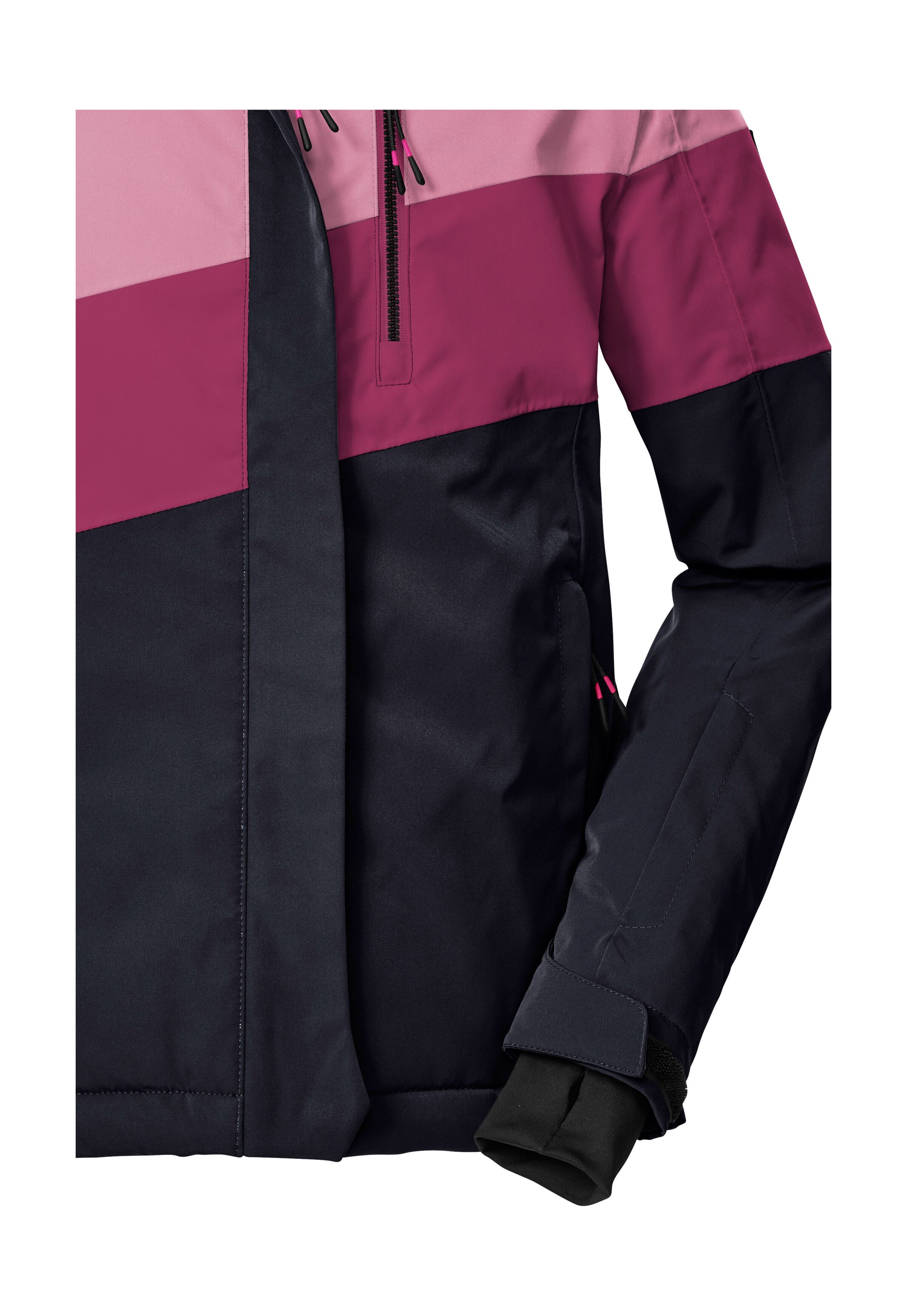 Killtec Skijacke KSW 197 GRLS SKI JCKT Wasserdicht, atmungsaktiv, verstellbare Kapuze, viele Taschen – Bild 4 von 5