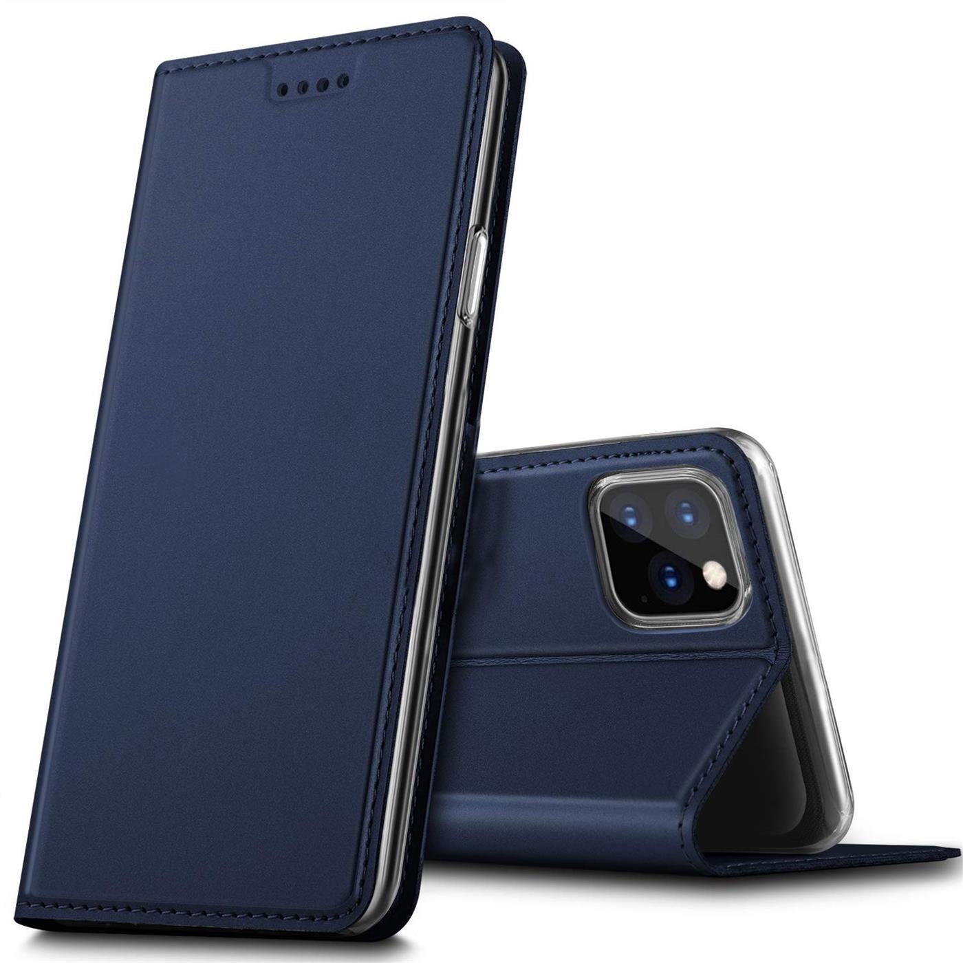 CoolGadget Handyhülle Magnet Case Handy Tasche für Apple iPhone 11 Pro Max 6,5 Zoll, Hülle Klapphülle Slim Flip Cover für iPhone 11 Pro Max Schutzhülle