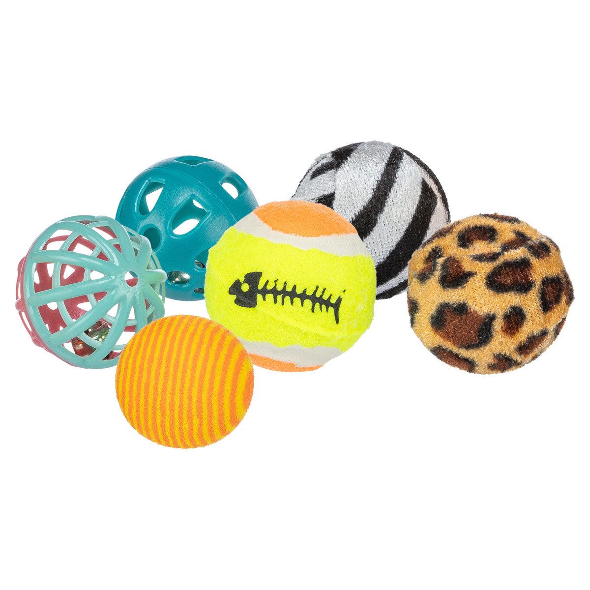 Tierball Set Spielbälle für Katzen