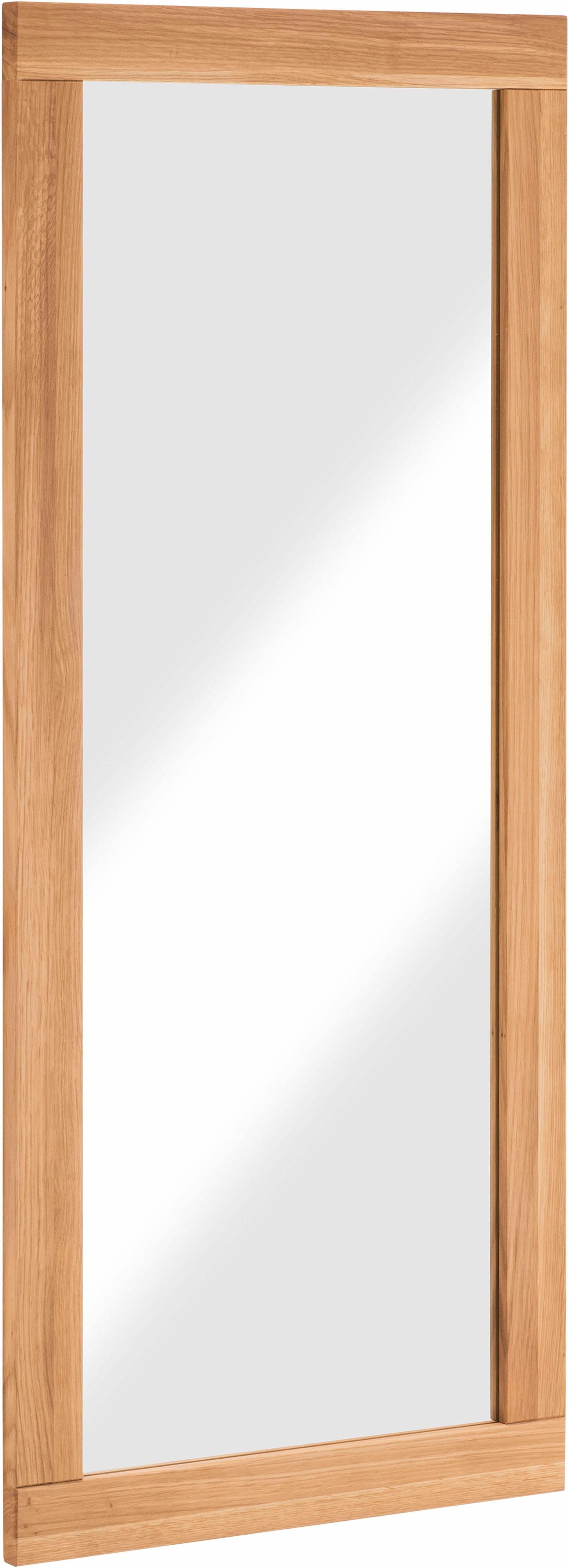 Home affaire Wandspiegel Dura, aus Breite FSC-zertifiziertem Massivholz, 50 cm wildeiche