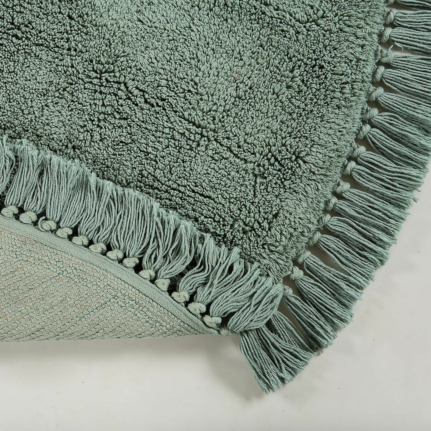Mirabeau Teppich Teppich Ivalex grün, rund, Höhe: 0 mm