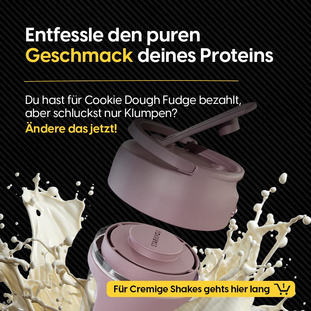 STARKFELD Elektrischer Shaker STARKSHAKE® V4 – „ausgeziechnet als bester elektrischer Shaker“, 30 W, 650 ml, Selbstreinigend
