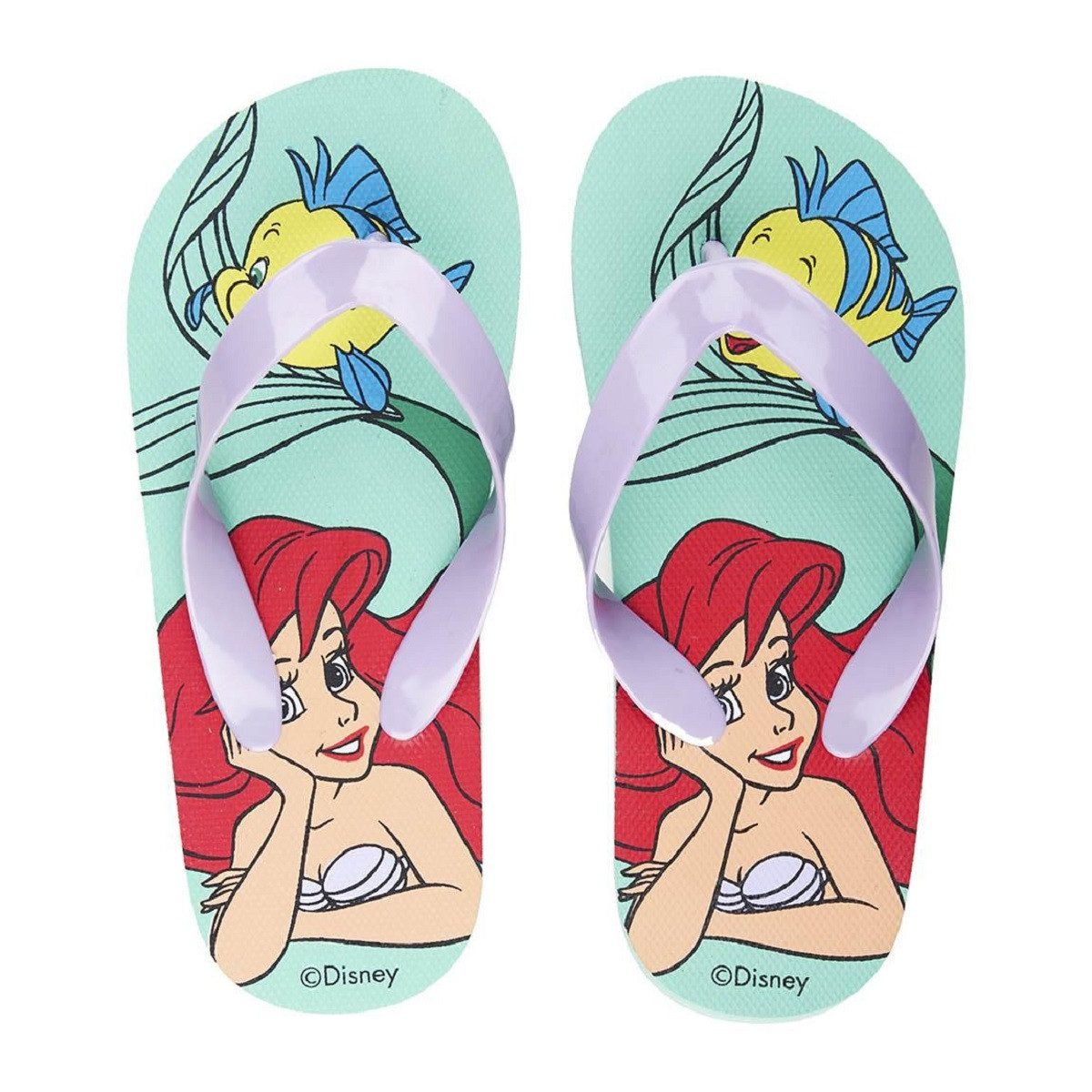 Disney Arielle Kinder Flip-Flops – Bequem für Sommer & Strand Zehentrenner