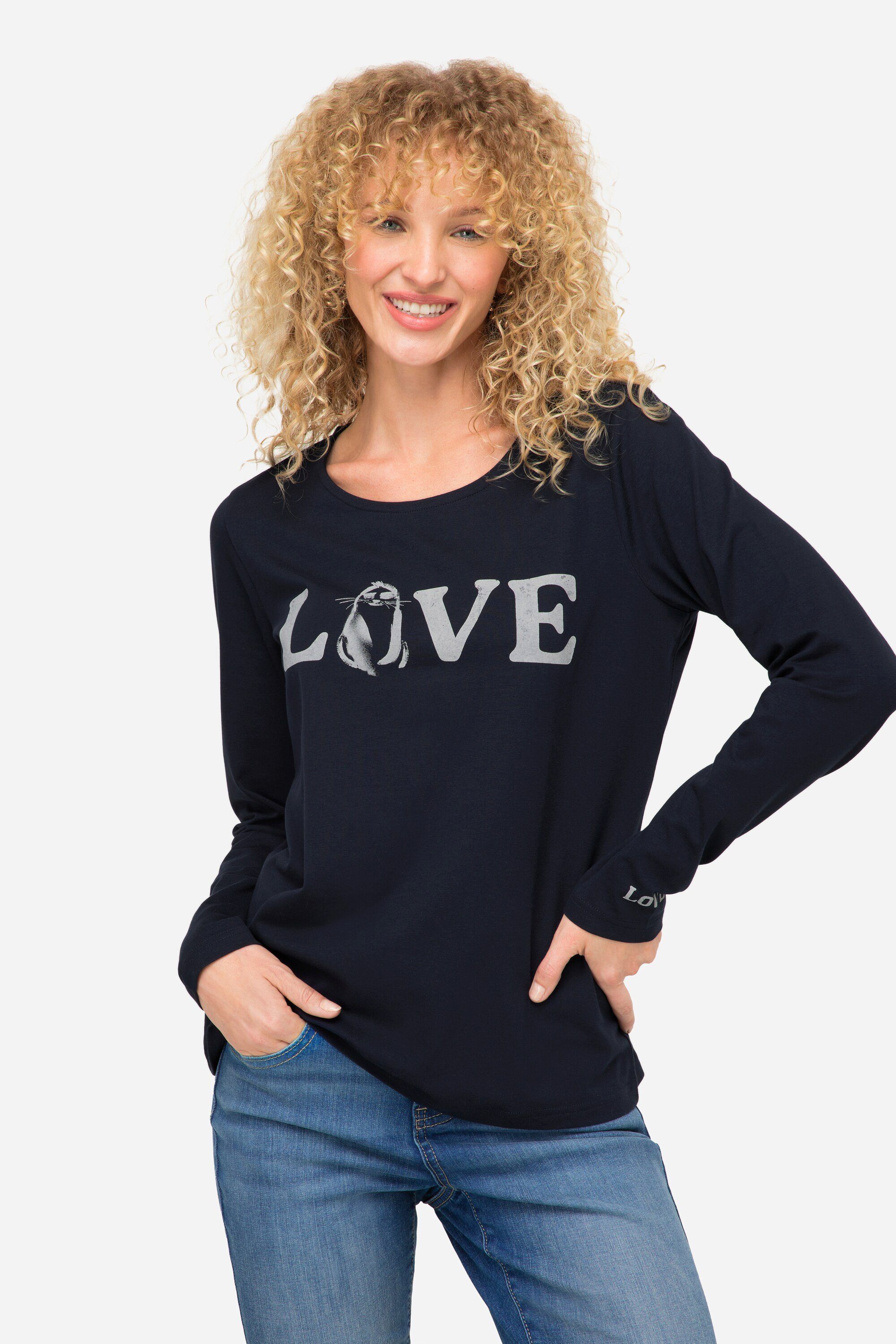 Laurasøn T-Shirt T-Shirt Regular Fit LOVE günstig online kaufen