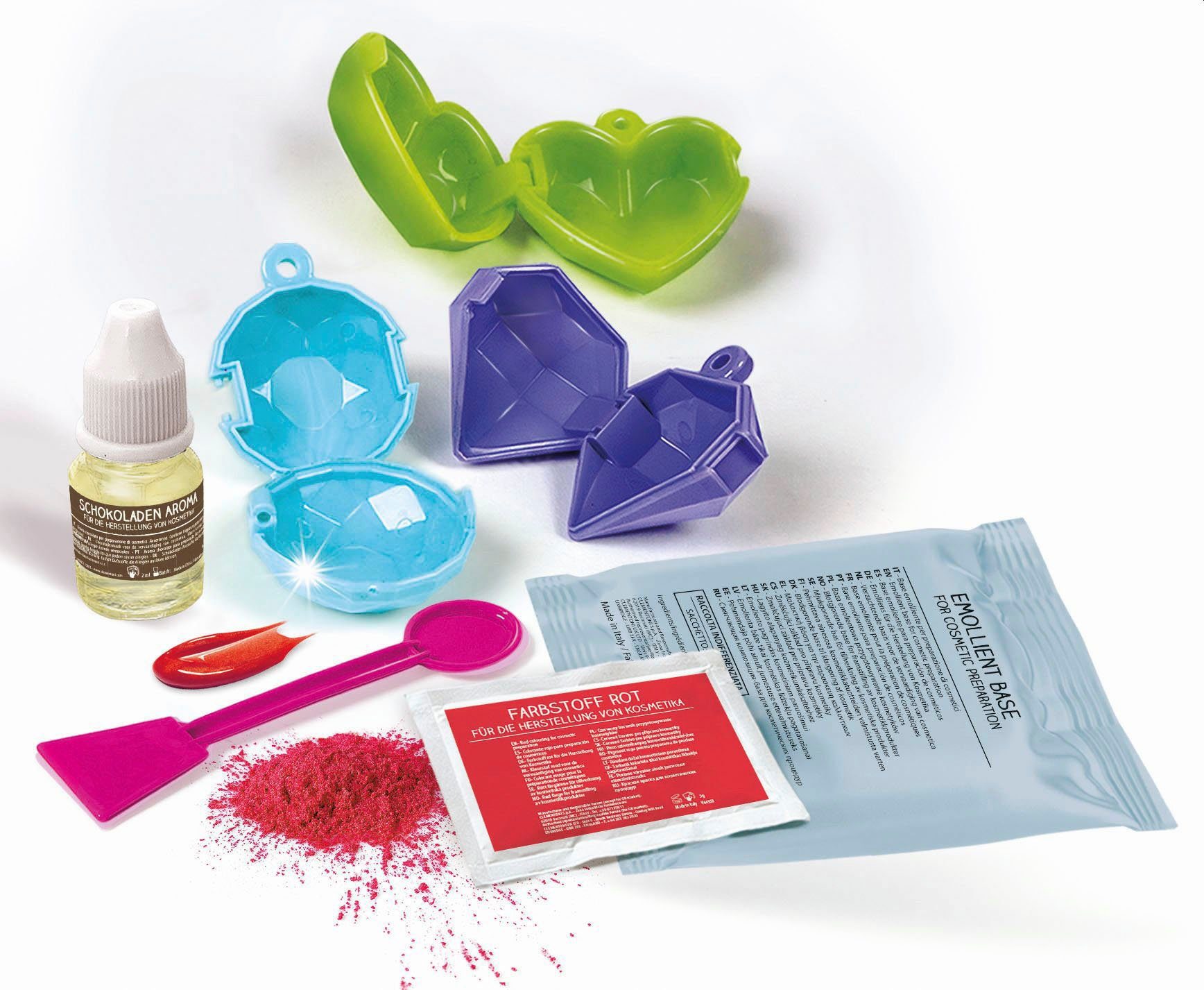 Clementoni® Experimentierkasten Galileo, Lippen-Balsam, Made in Europe