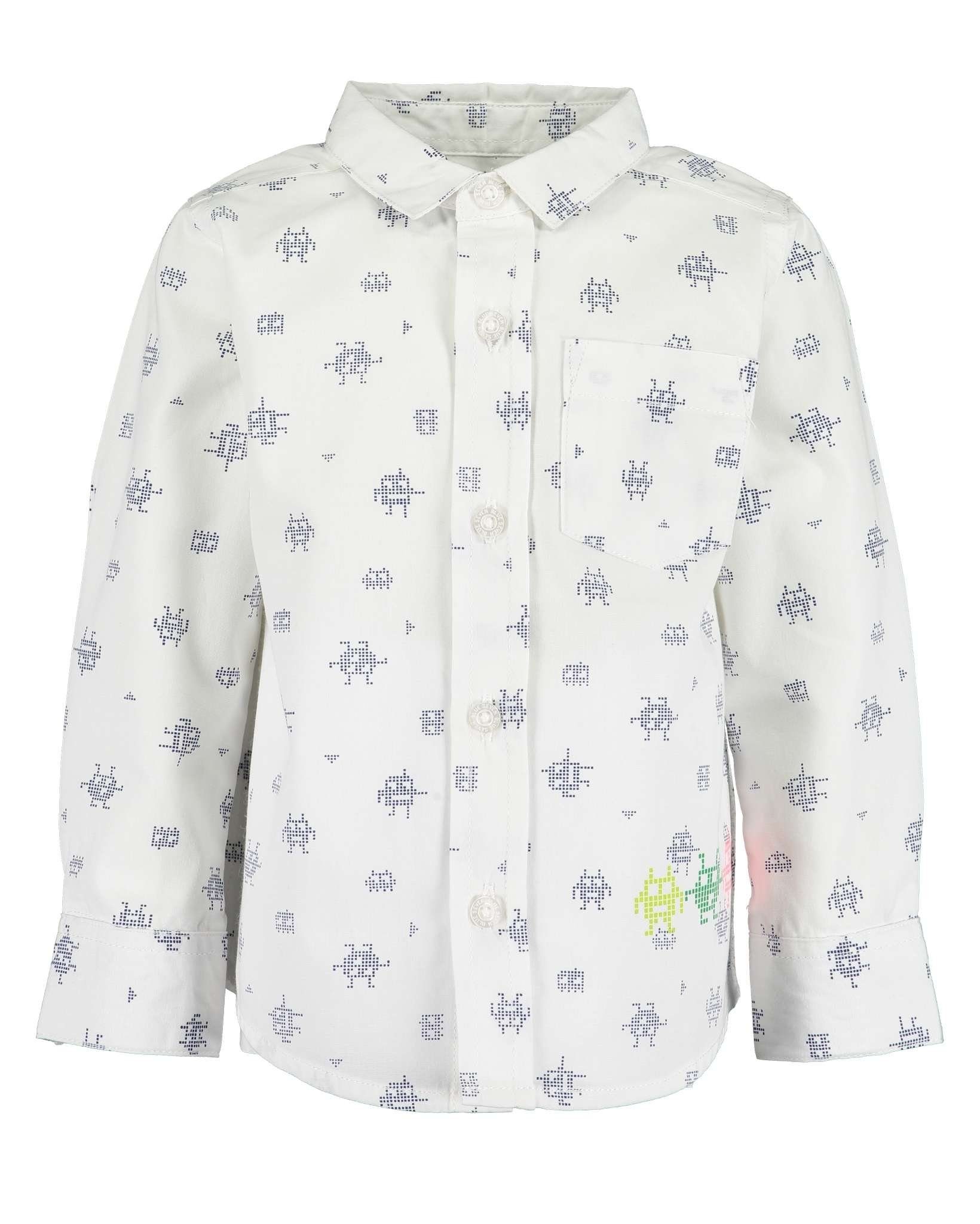 Blue Seven Longsleeve Blue Seven Baby Jungen Hemd aus Baumwolle aus reiner Baumwolle