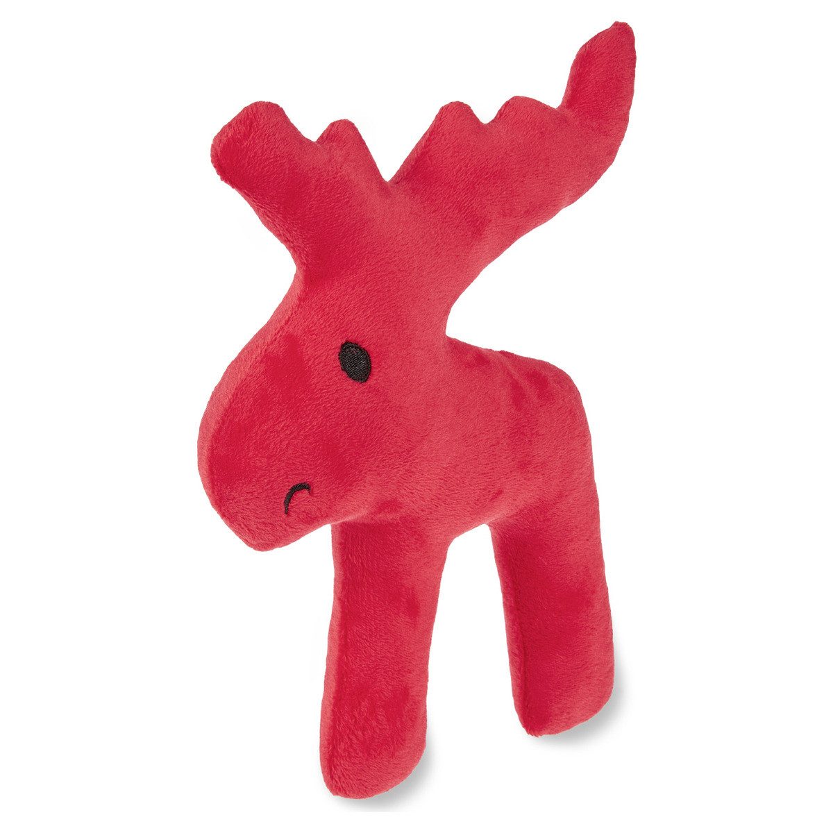 Wolters Tierkuscheltier Hundespielzeug Christmas Range Elch rot