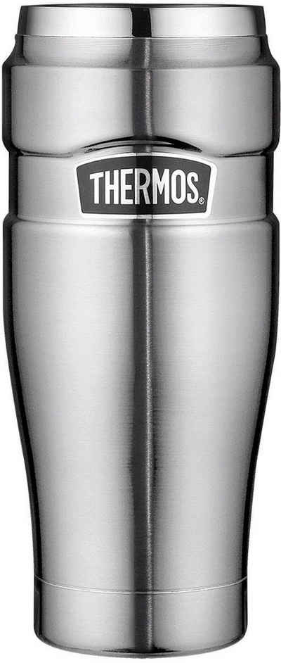 THERMOS Thermobecher »Stainless King«, Edelstahl, DrinkLock – Verschlusssystem, 100% dicht