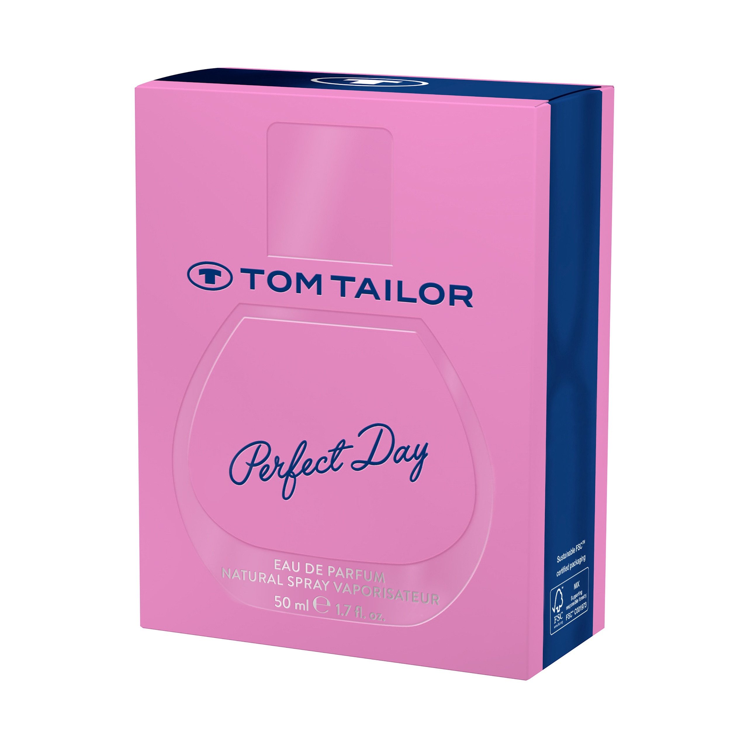TOM TAILOR Eau de Parfum PERFECT DAY, EdP 50 ml Woman