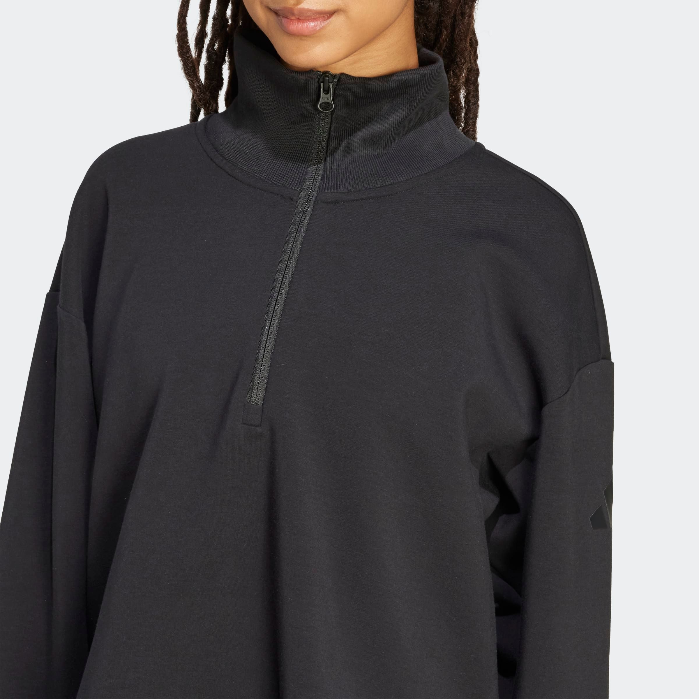 adidas Sportswear Sweatjacke SOFT LUX, REISSVERSCHLUSS BIS ZUR BRUST – Bild 5 von 5