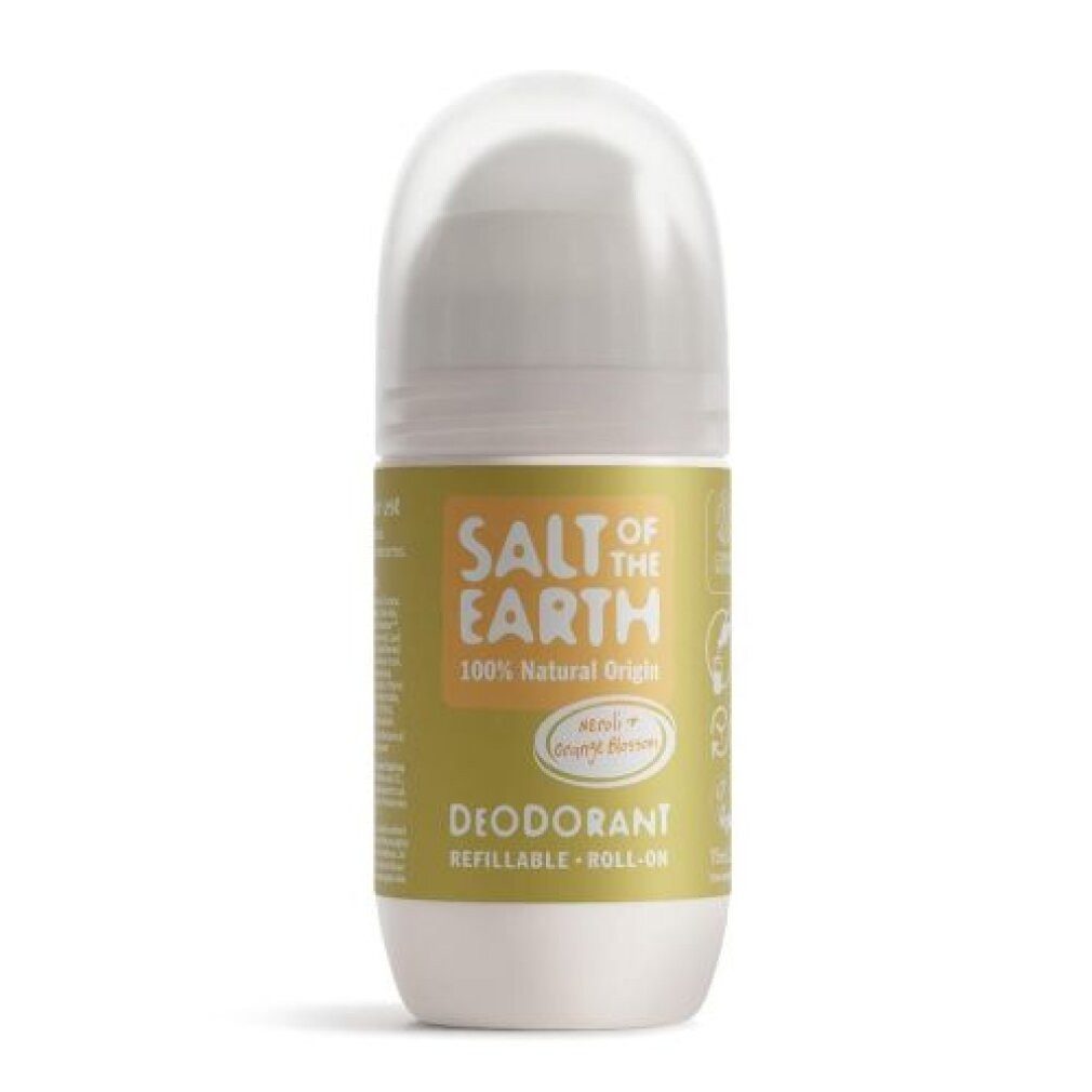 Salt of the earth Deo-Roller Pøírodní kulièkový deodorant Neroli & Orangenblüte (Deo Roll-on)