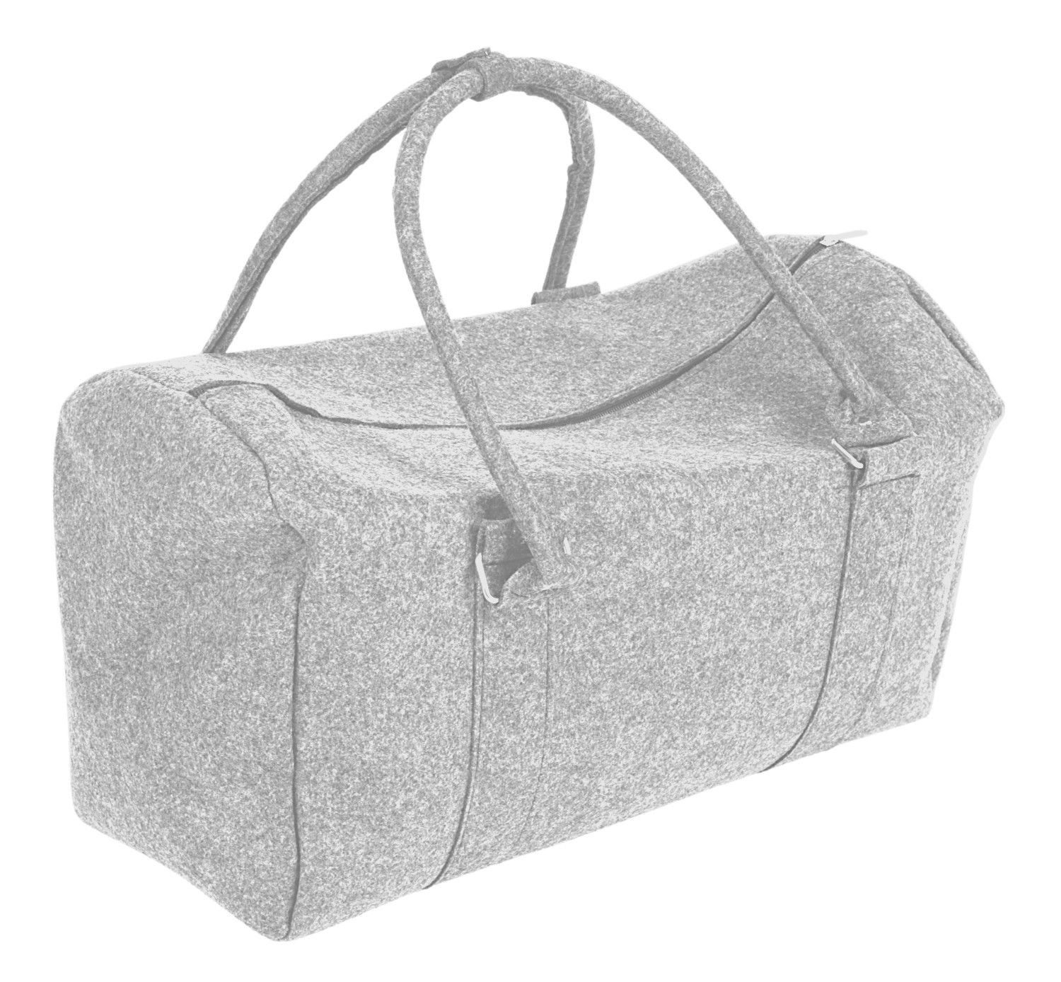 BURI Reisetasche Reisetasche aus Filz Sporttasche Tragetasche Shopper 50x30x23cm