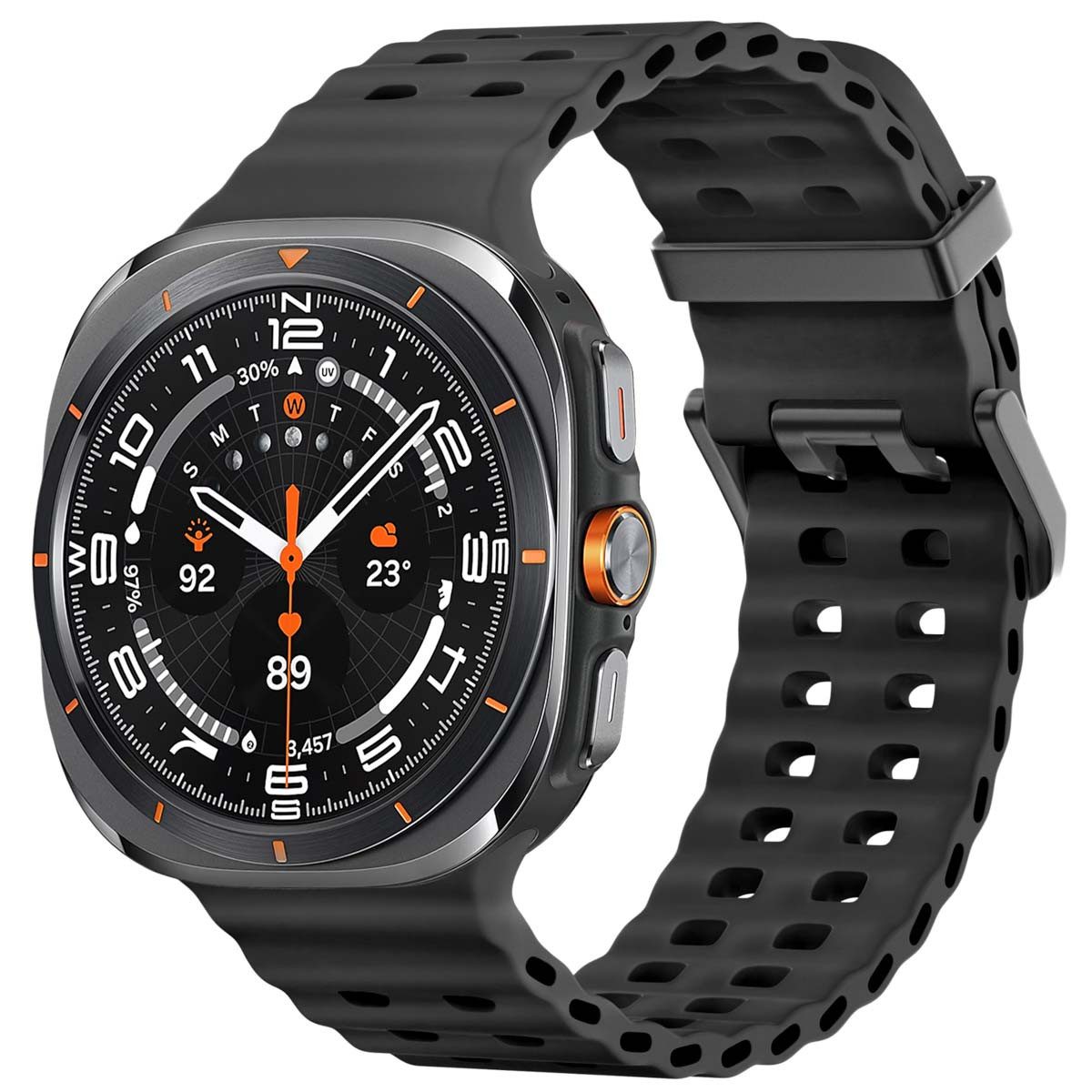 imoshion Smartwatch-Armband imoshion Ocean Silikonarmband für Samsung Galaxy Watch Ultra 2 (2026)