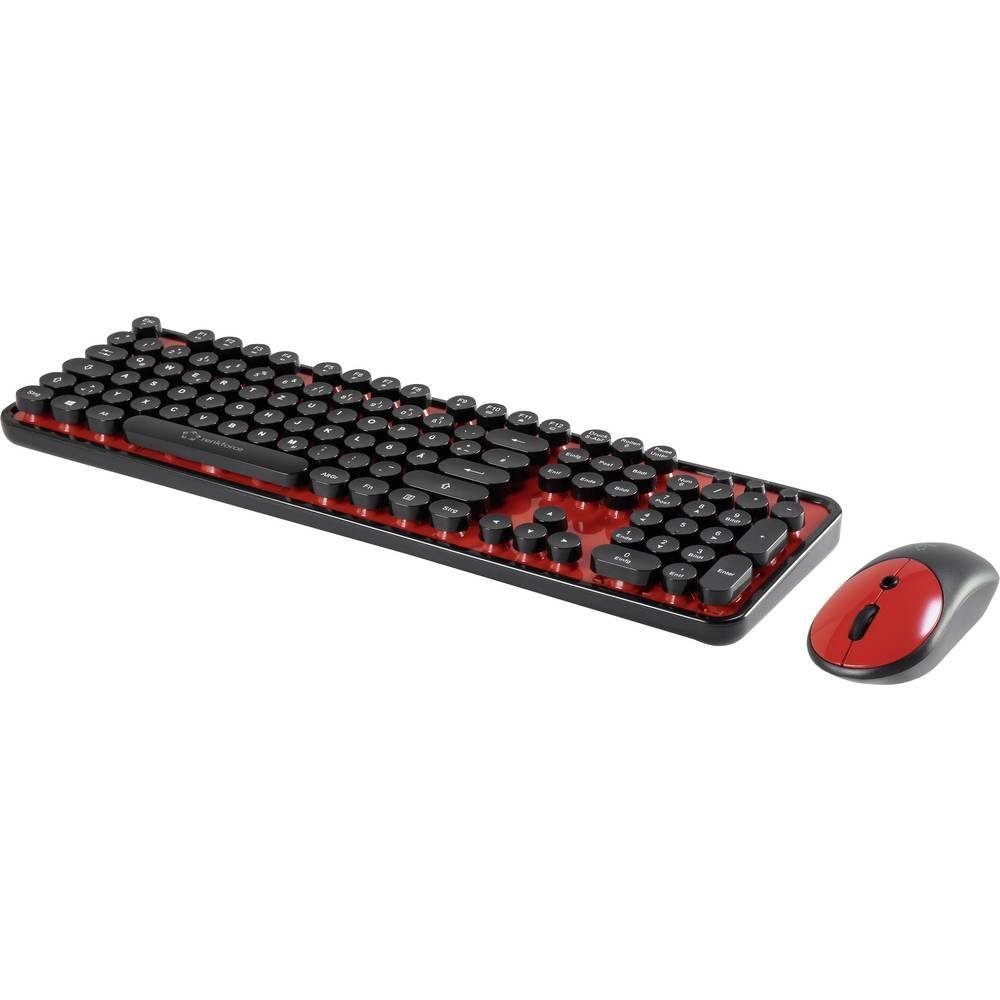 Renkforce Funk Desktop-Set RF-4749660 Tastatur- und Maus-Set