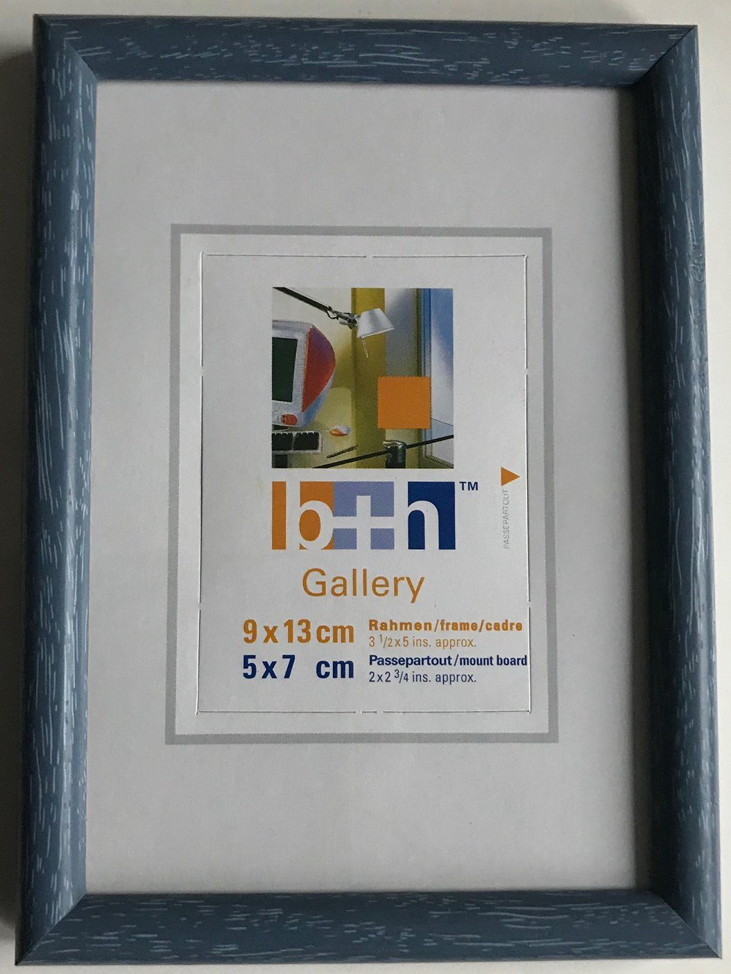 Oslo MasterLine Fotohalter Bilderrahmen 9 x 13 cm Holz Glasscheibe Aufsteller Hoch- Querformat, hellblau schmales Profil, Hoch- und Querformat. Reduzierter Preis € 8,90. Unverbindliche Preisempfehlung € 10,95, (€ 8,90 pro 1 Stk)