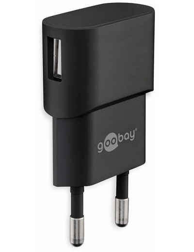 Goobay GOOBAY USB-Lader 44947, 1 A, 5 W, schwarz USB-Ladegerät