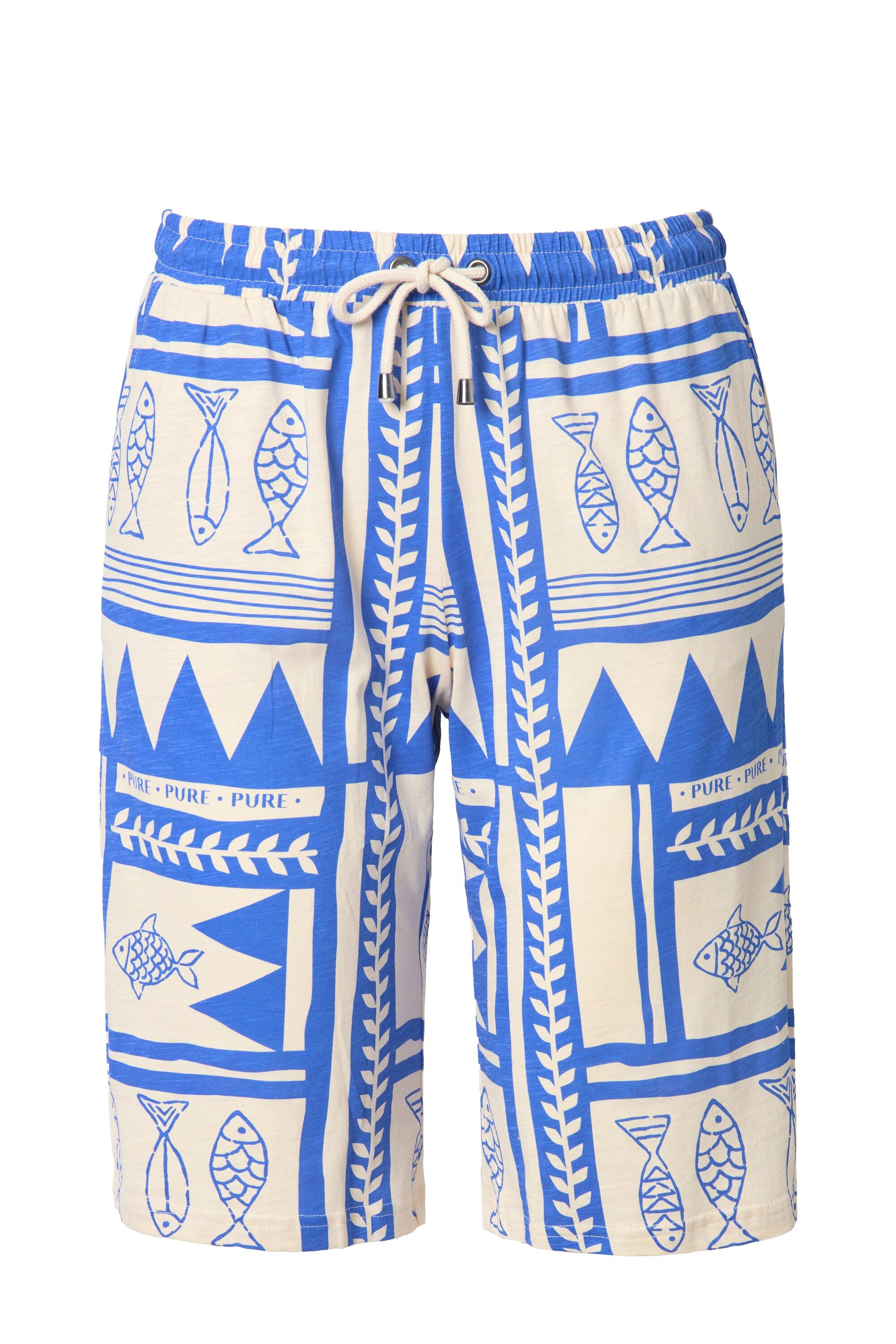 Ulla Popken Jeansshorts Shorts Fische weites günstig online kaufen