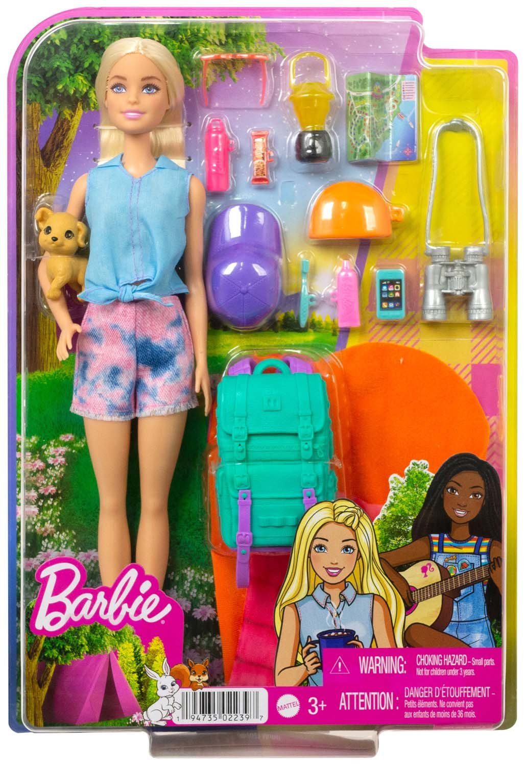 Mattel GmbH Anziehpuppe Mattel - Barbie Spielset mit Malibu Puppe, Hündchen günstig online kaufen