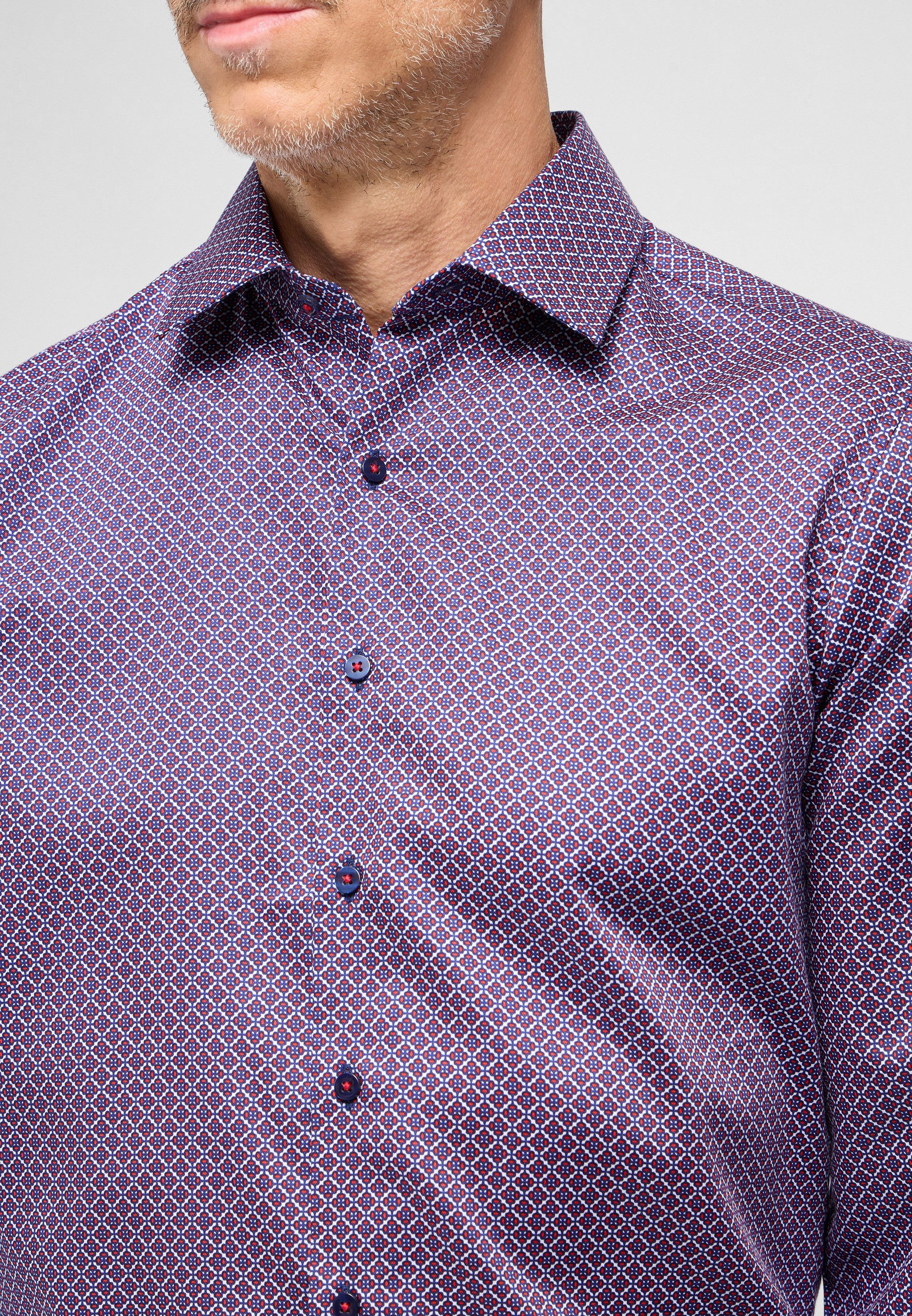 Eterna Langarmhemd SLIM FIT NON IRON (bügelfrei)