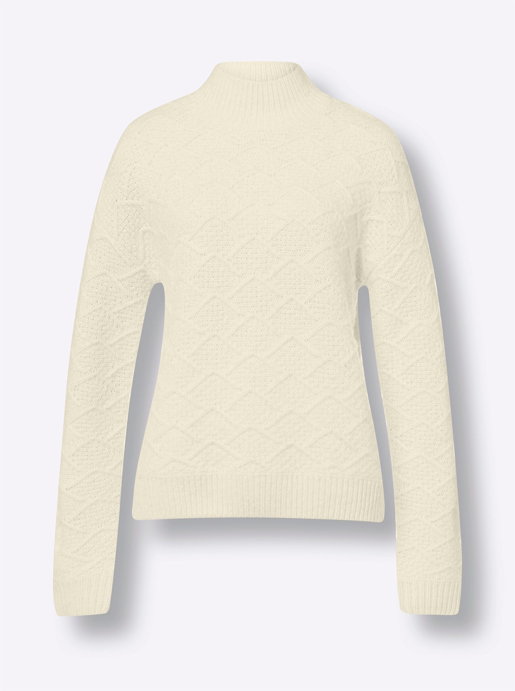 Strickpullover Pullover Langarm Grobstrick
