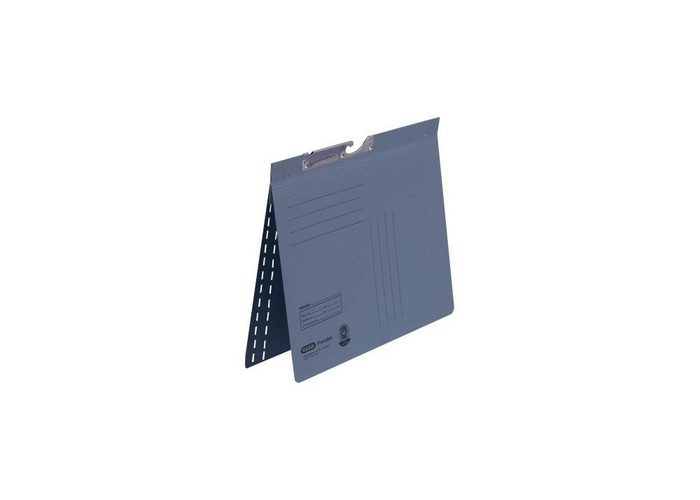 ELBA Hängeregistereinsatz Pendelhefter DIN A4 250g/m² kaufmännische Heftung mit Organisationsaufdruck Manilakarton blau