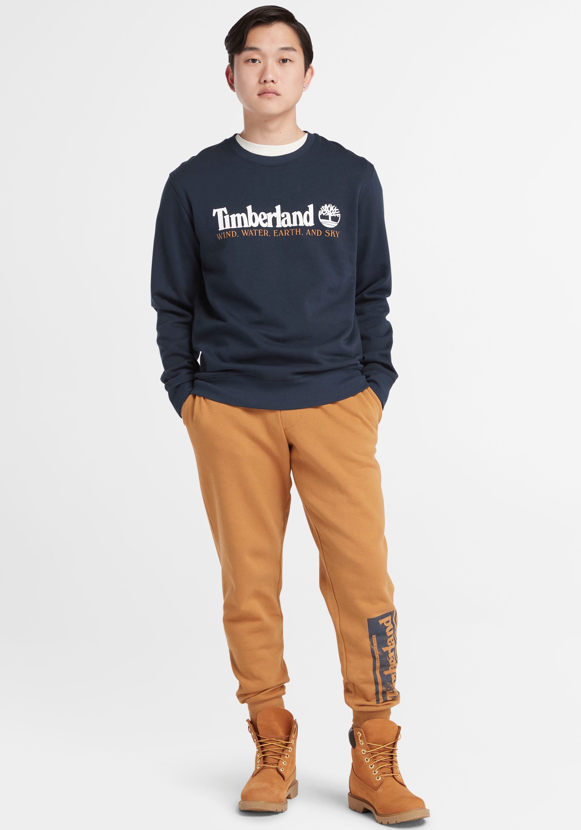 DARK Timberland Sweatshirt SAPPHIRE-WHITE