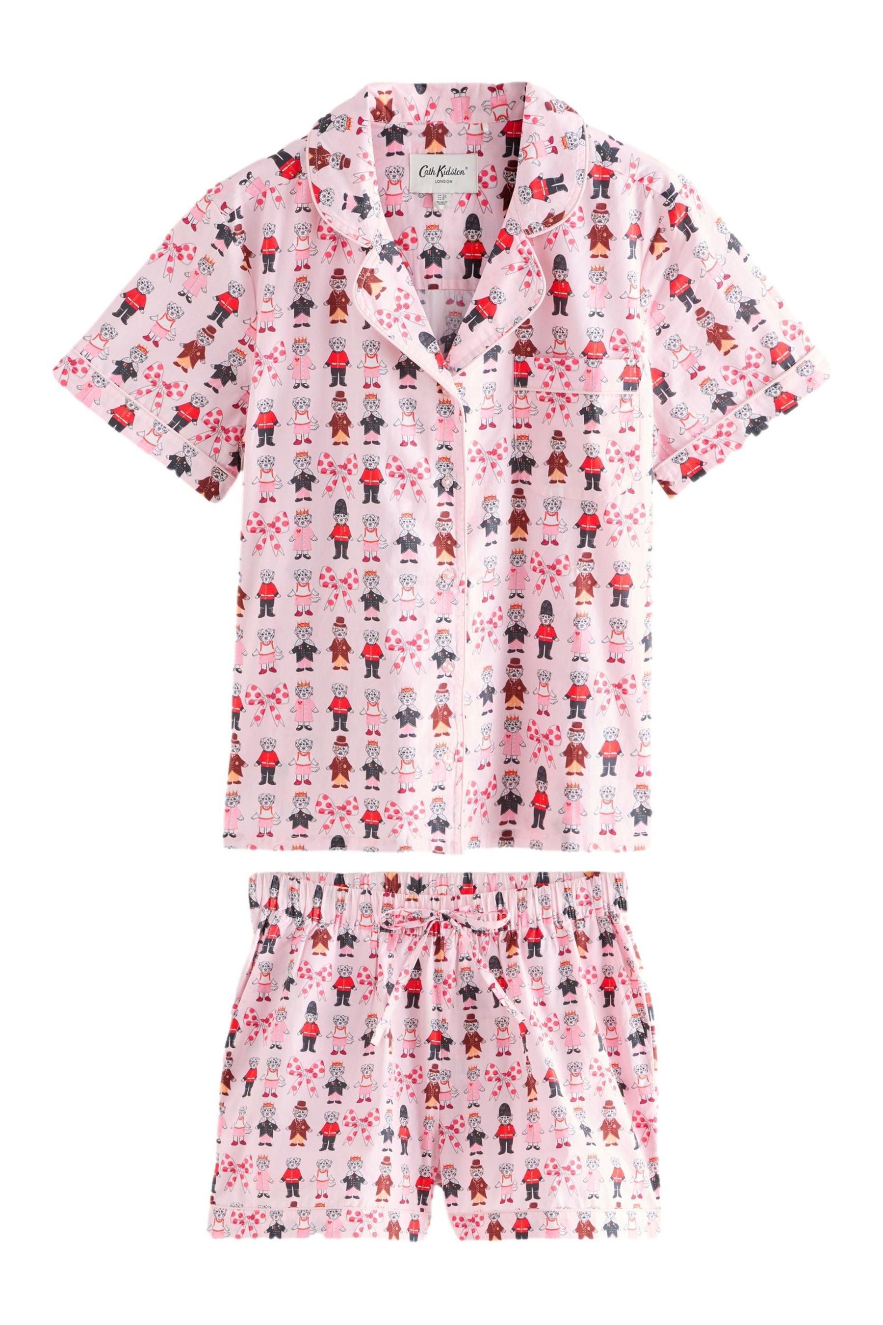 Cath Kidston Pyjama Cath Kidston Schlafanzug mit Shorts aus Baumwolle (2 tlg)