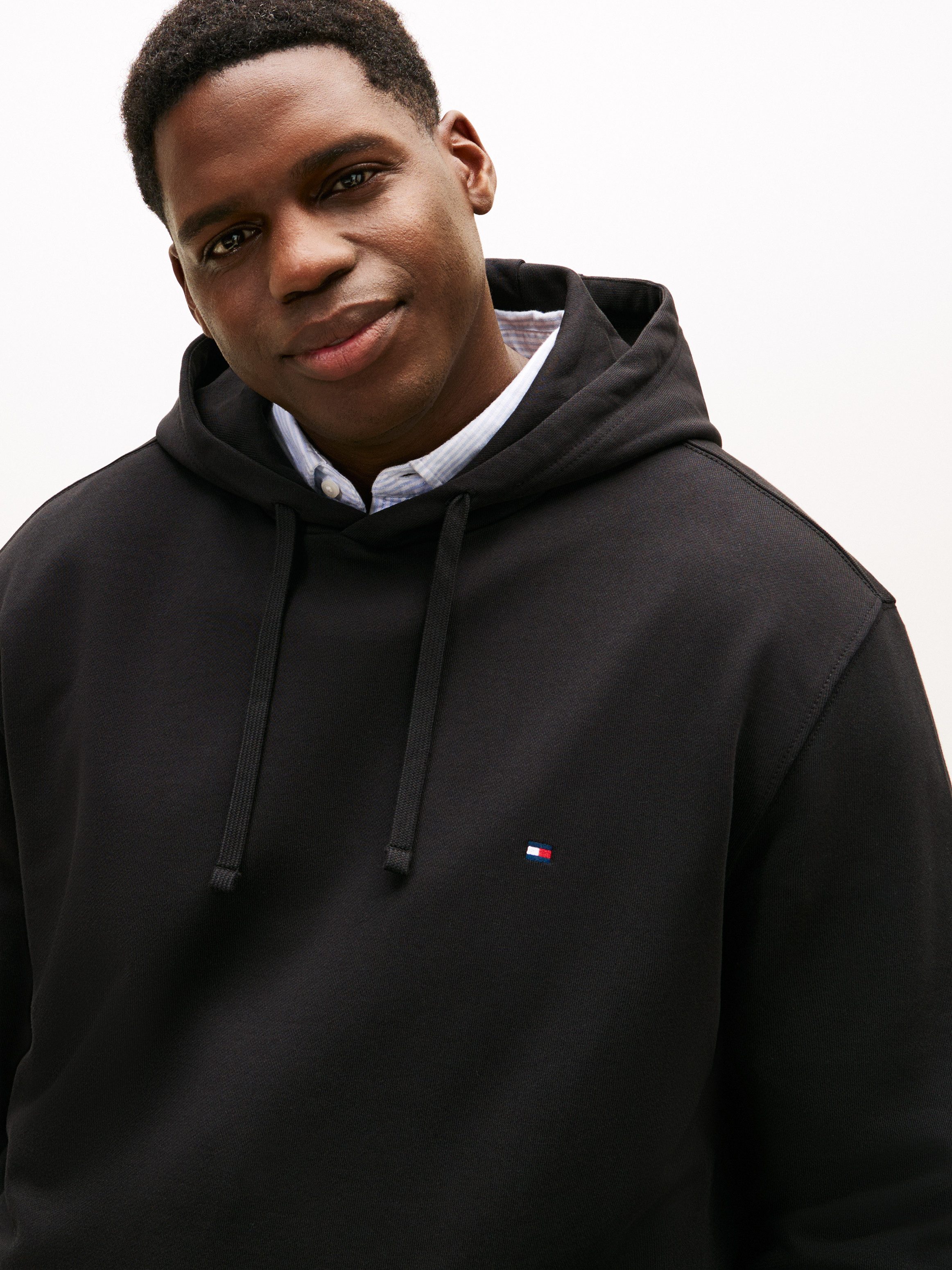 Tommy Hilfiger Big & Tall Hoodie BT-ESSENTIAL TERRY Basic, normale Passform, Große Größen