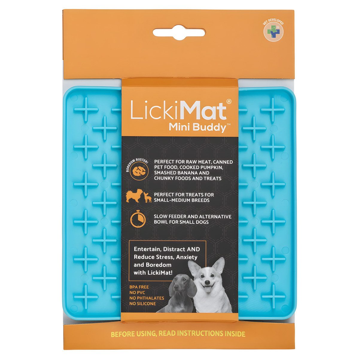 LickiMat Antischlingnapf Mini Buddy turquoise