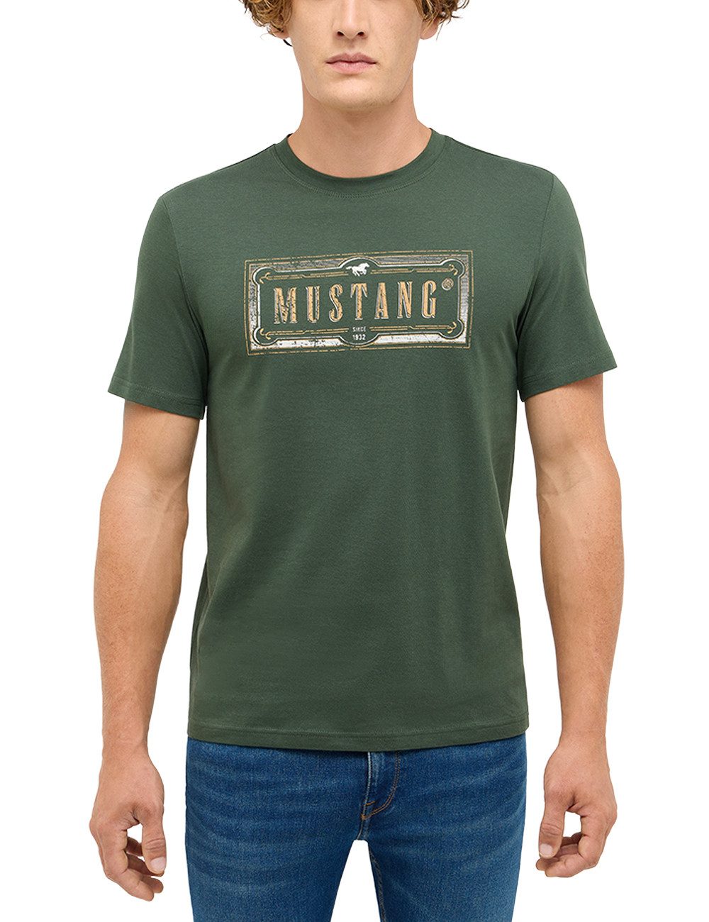 MUSTANG Kurzarmshirt Herren Style Austin günstig online kaufen