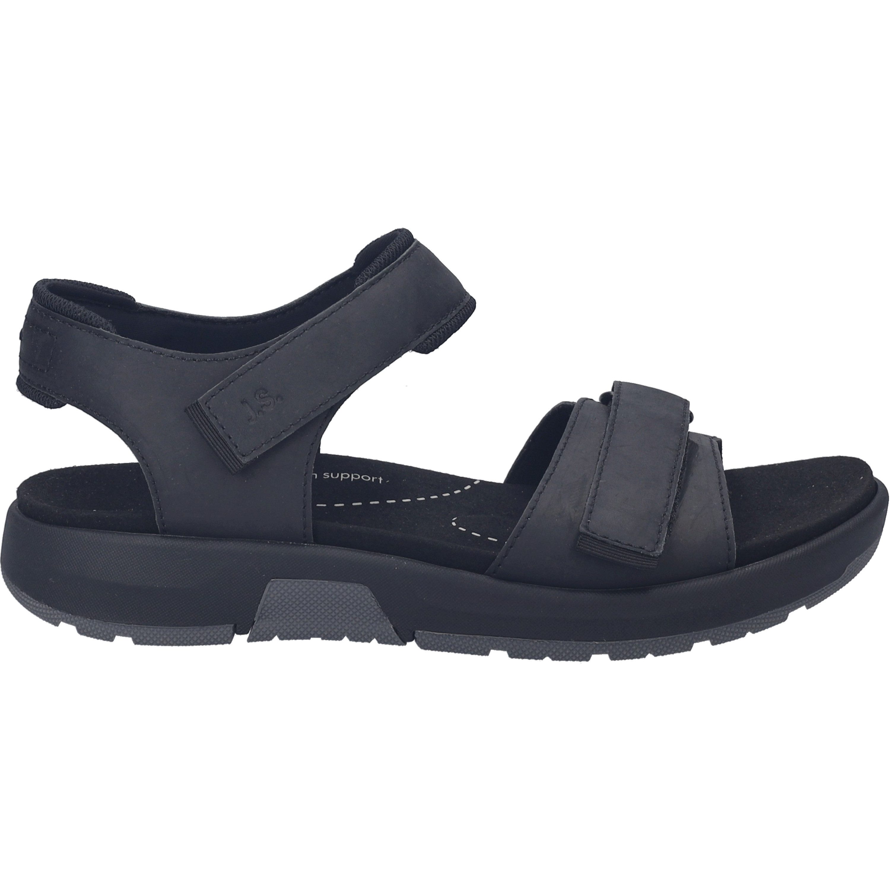 Josef Seibel Emeric 10, schwarz Sandale