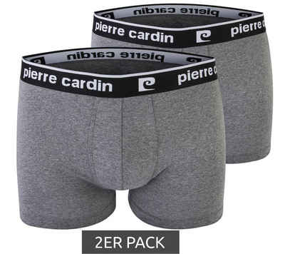 Pierre Cardin Boxershorts 2er Pack Pierre Cardin Herren Boxershorts Unterwäsche Unterhose Grau